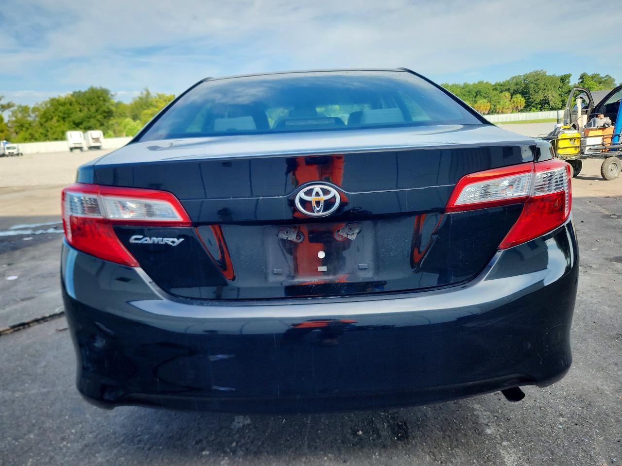 2012 Toyota Camry L Black vin: 4T4BF1FK7CR220644