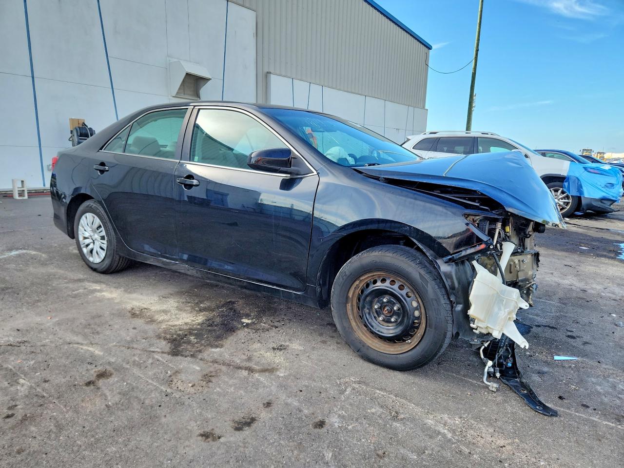 2012 Toyota Camry L Black vin: 4T4BF1FK7CR220644