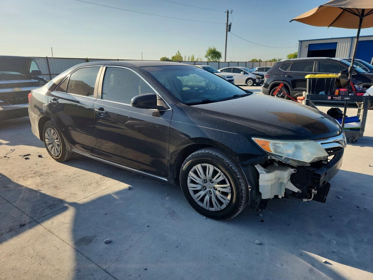 2012 Toyota Camry Le Gray vin: 4T4BF1FK7CR221390