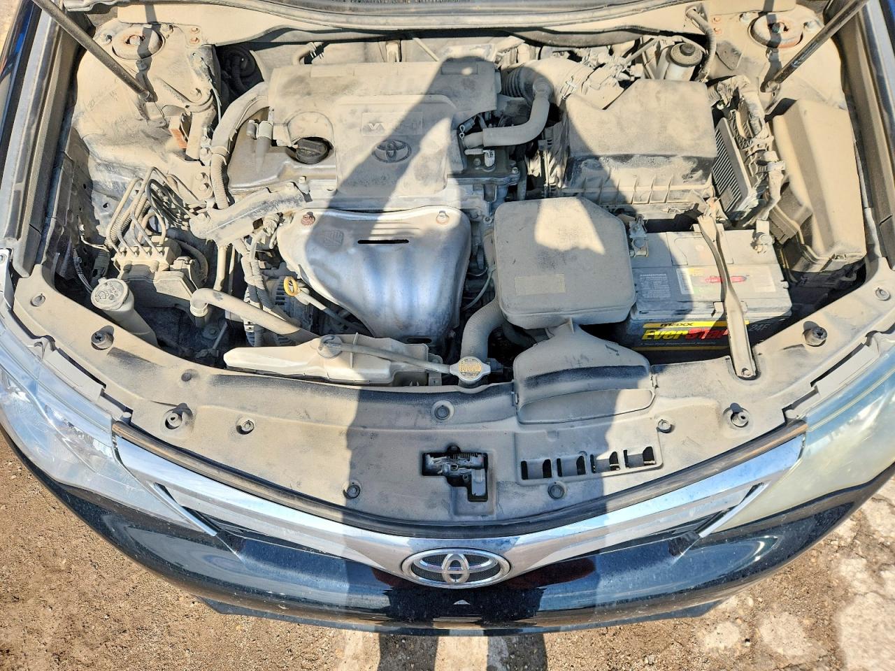 2012 Toyota Camry Xle Black vin: 4T4BF1FK7CR225097