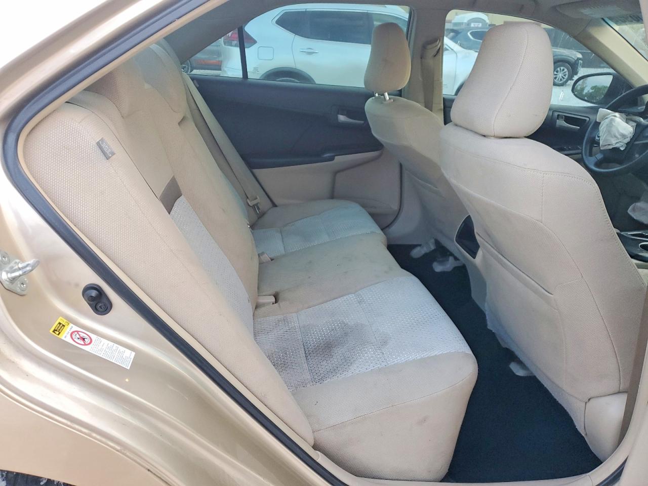 2012 Toyota Camry Le Beige vin: 4T4BF1FK7CR229800