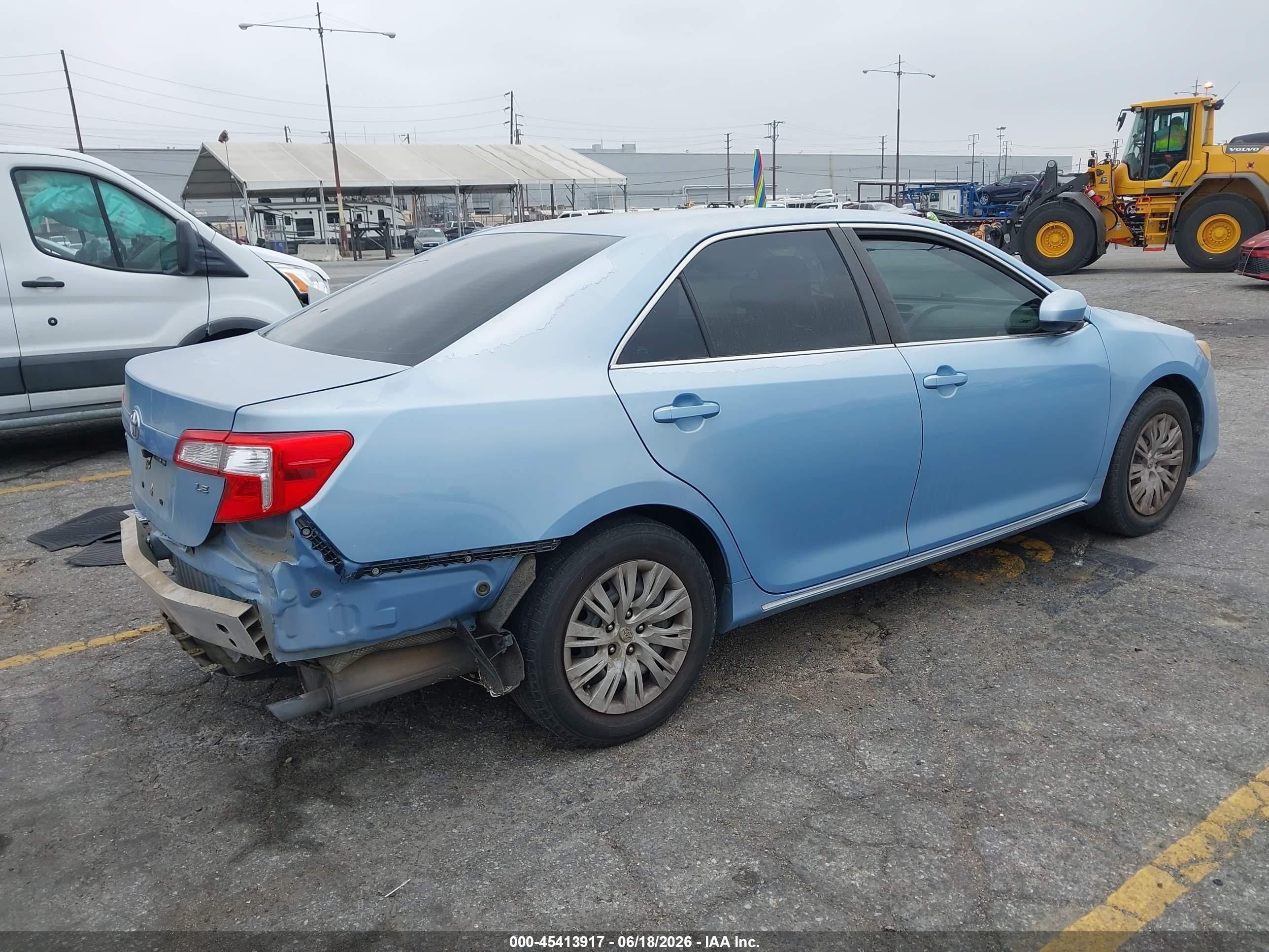 2012 Toyota Camry Se/le/xle Light Blue vin: 4T4BF1FK7CR234897