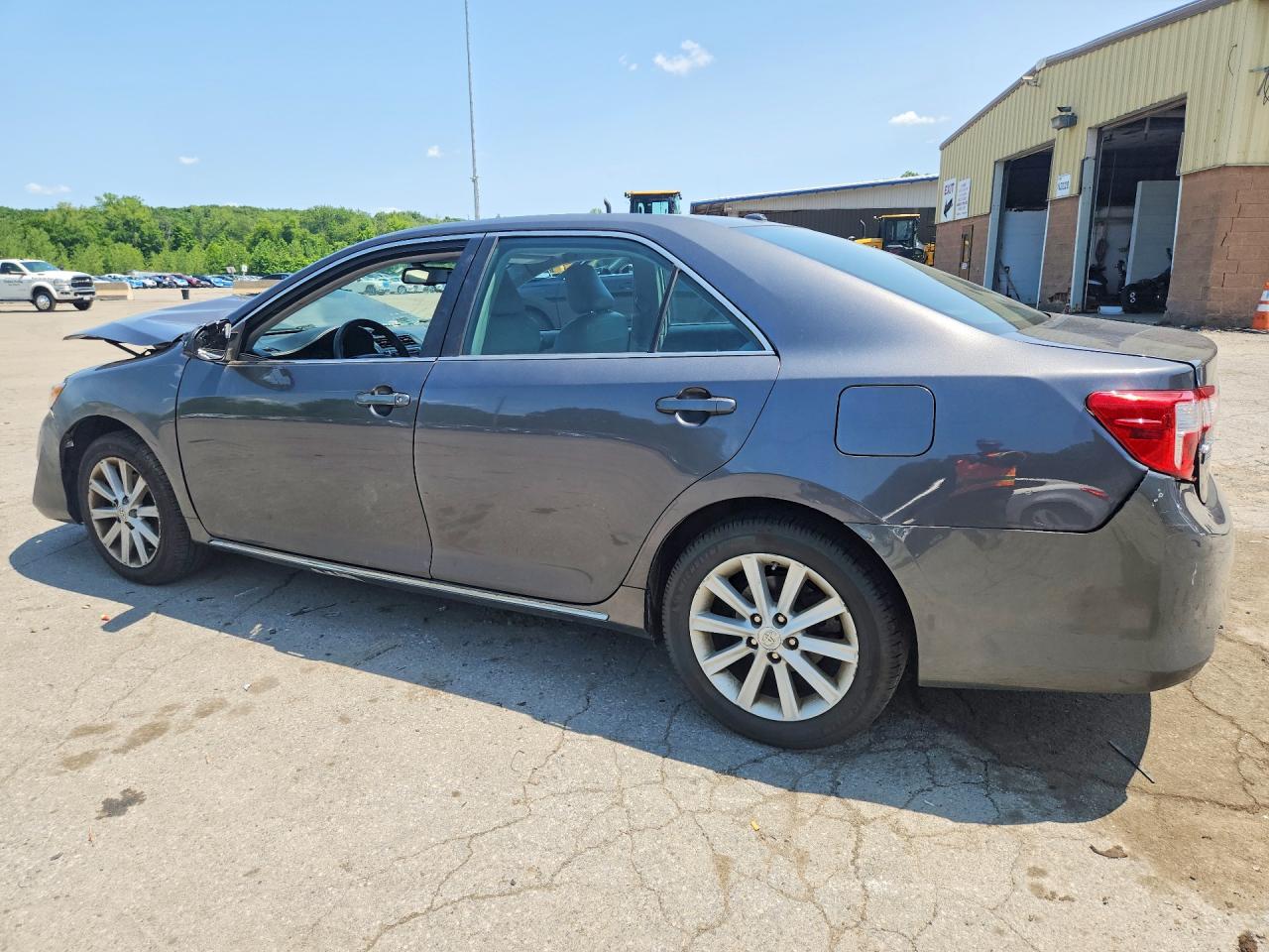 2012 Toyota Camry Xle Silver vin: 4T4BF1FK7CR253143
