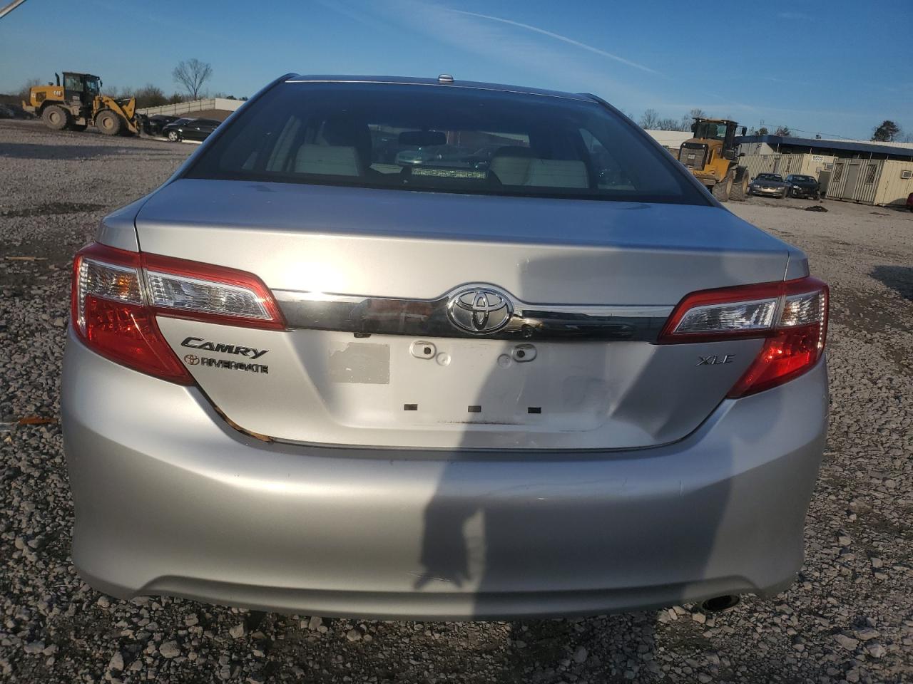 2012 Toyota Camry Base Серебряный vin: 4T4BF1FK7CR267320