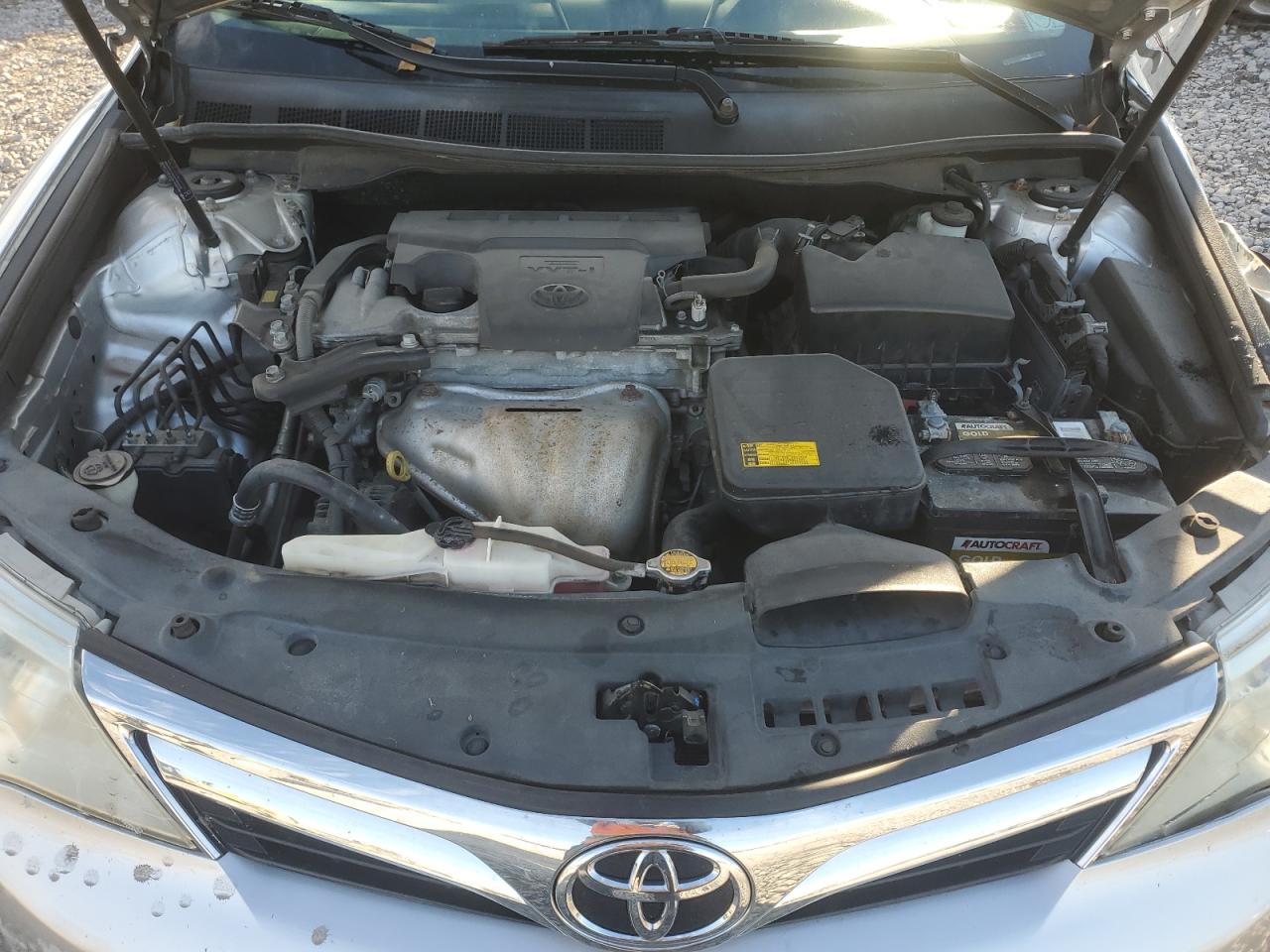 2012 Toyota Camry Base Серебряный vin: 4T4BF1FK7CR267320