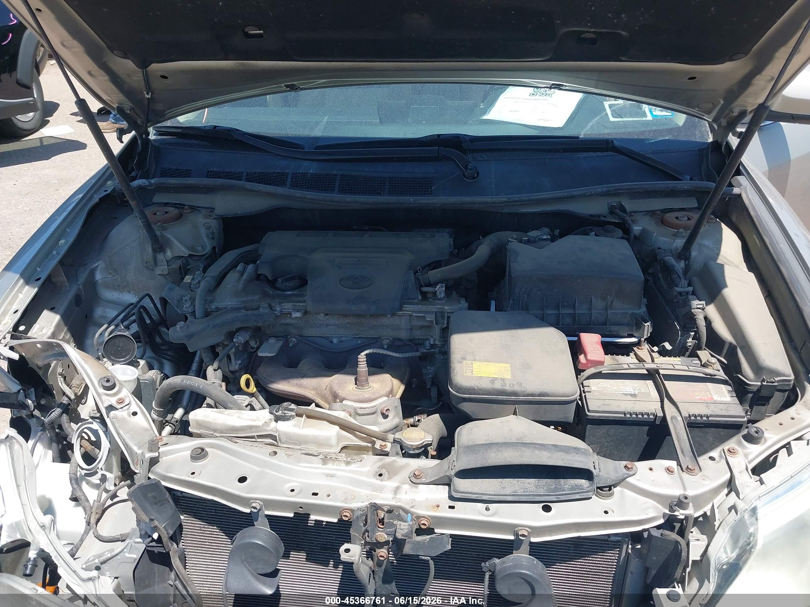2013 Toyota Camry Xle Champagne vin: 4T4BF1FK7DR275130