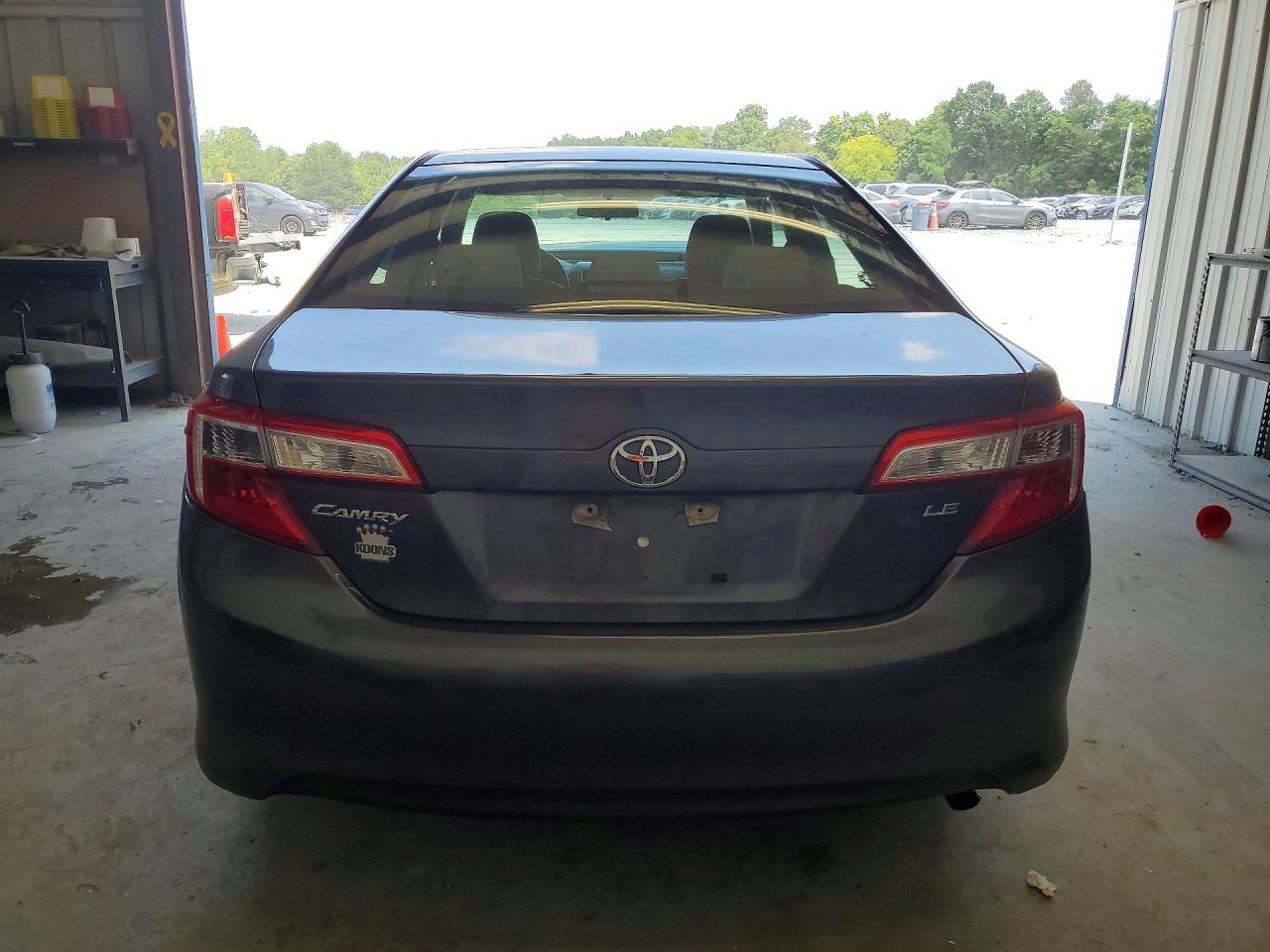 2013 Toyota Camry Le Gray vin: 4T4BF1FK7DR278142