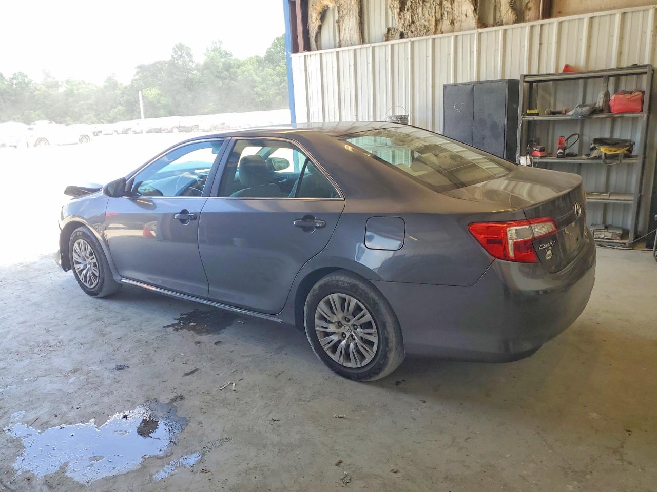 2013 Toyota Camry Le Gray vin: 4T4BF1FK7DR278142