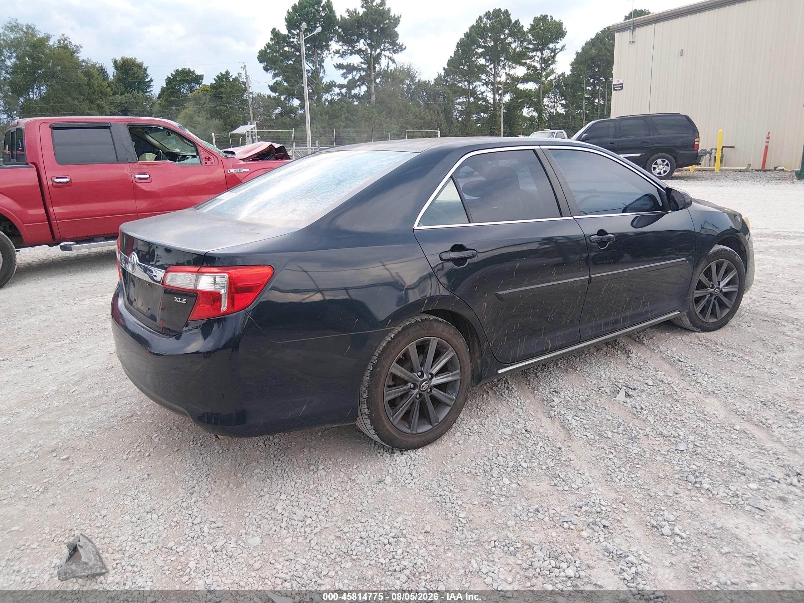 2013 Toyota Camry Xle Черный vin: 4T4BF1FK7DR287939
