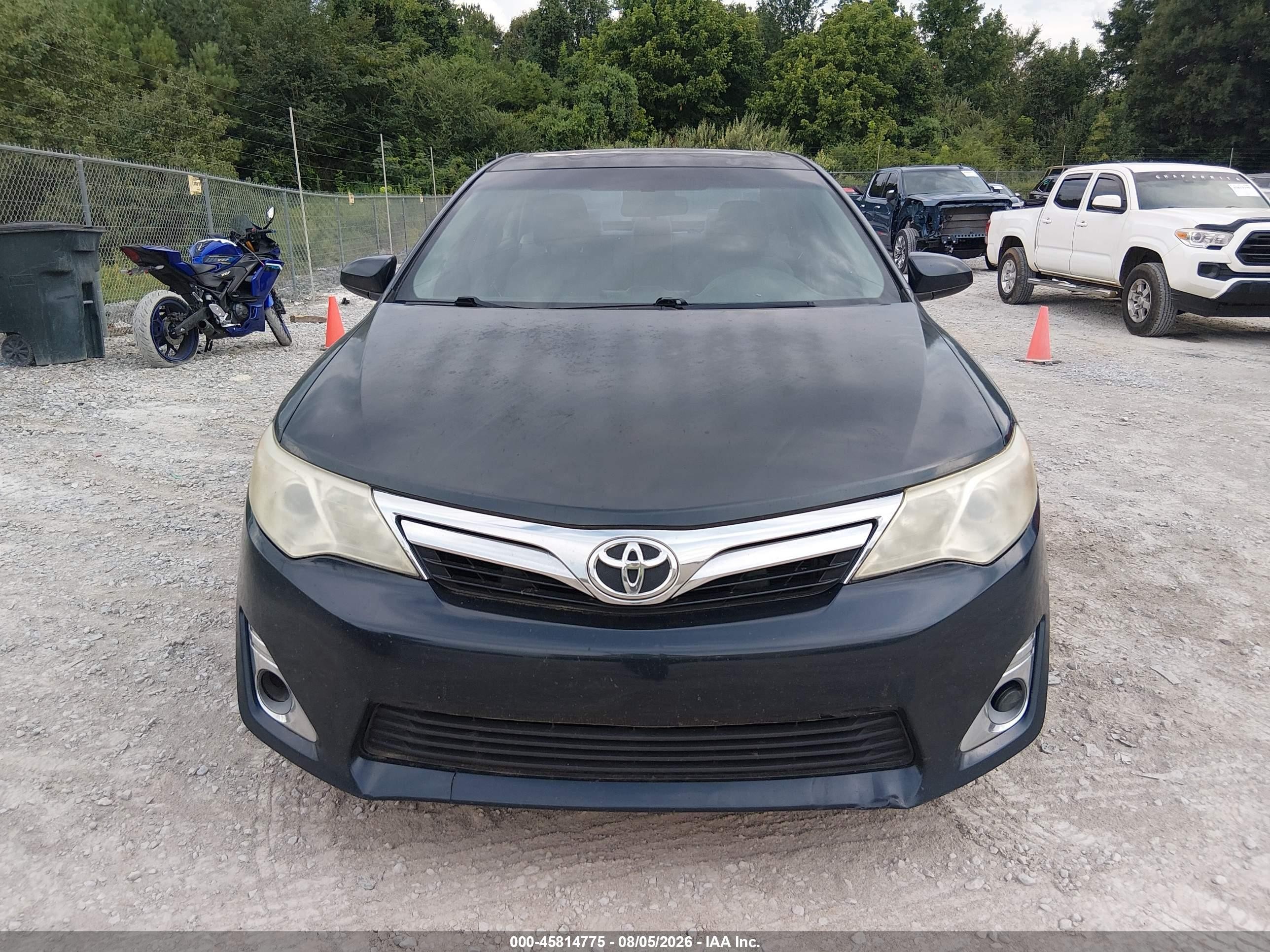2013 Toyota Camry Xle Черный vin: 4T4BF1FK7DR287939