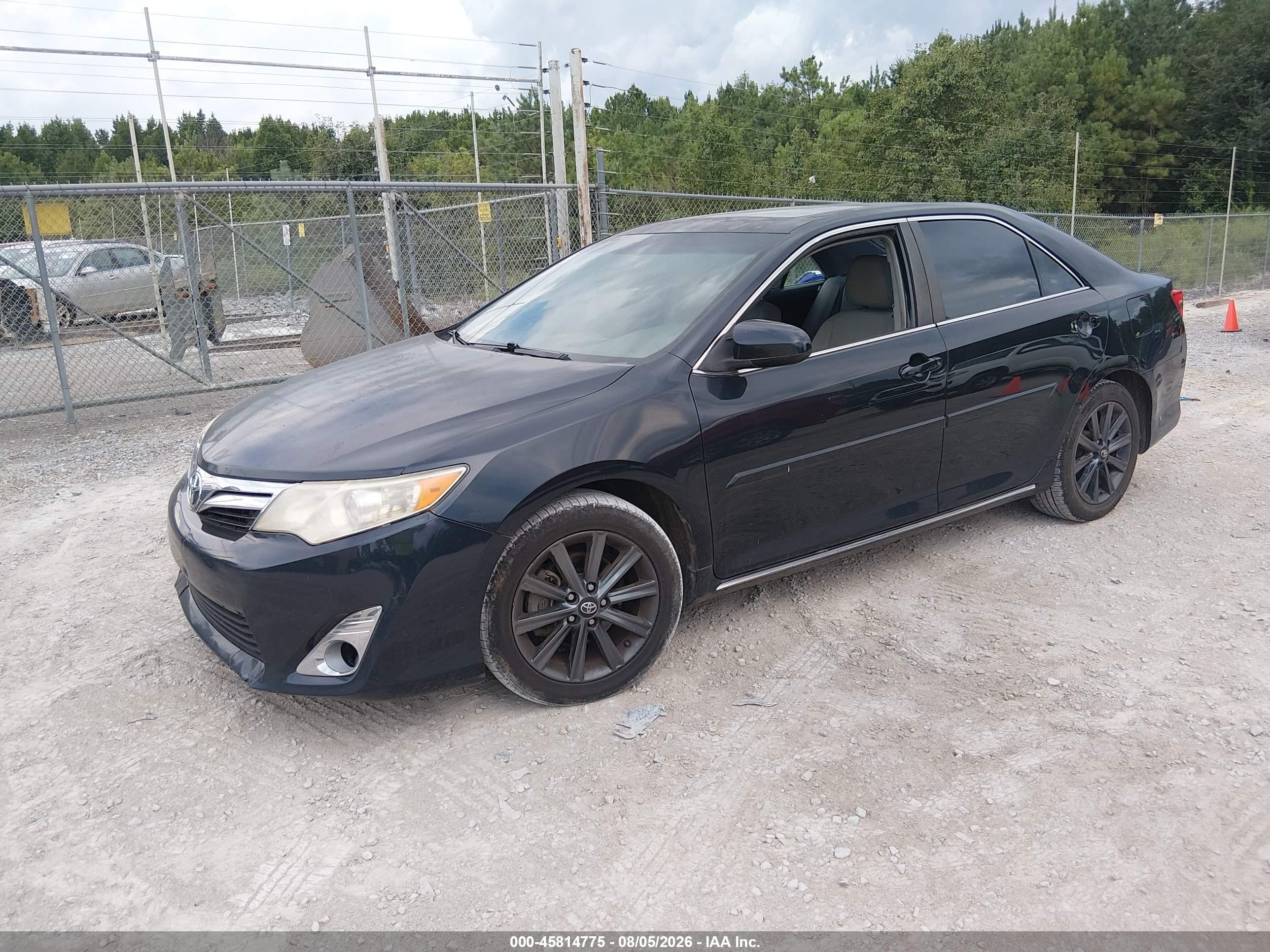 2013 Toyota Camry Xle Черный vin: 4T4BF1FK7DR287939