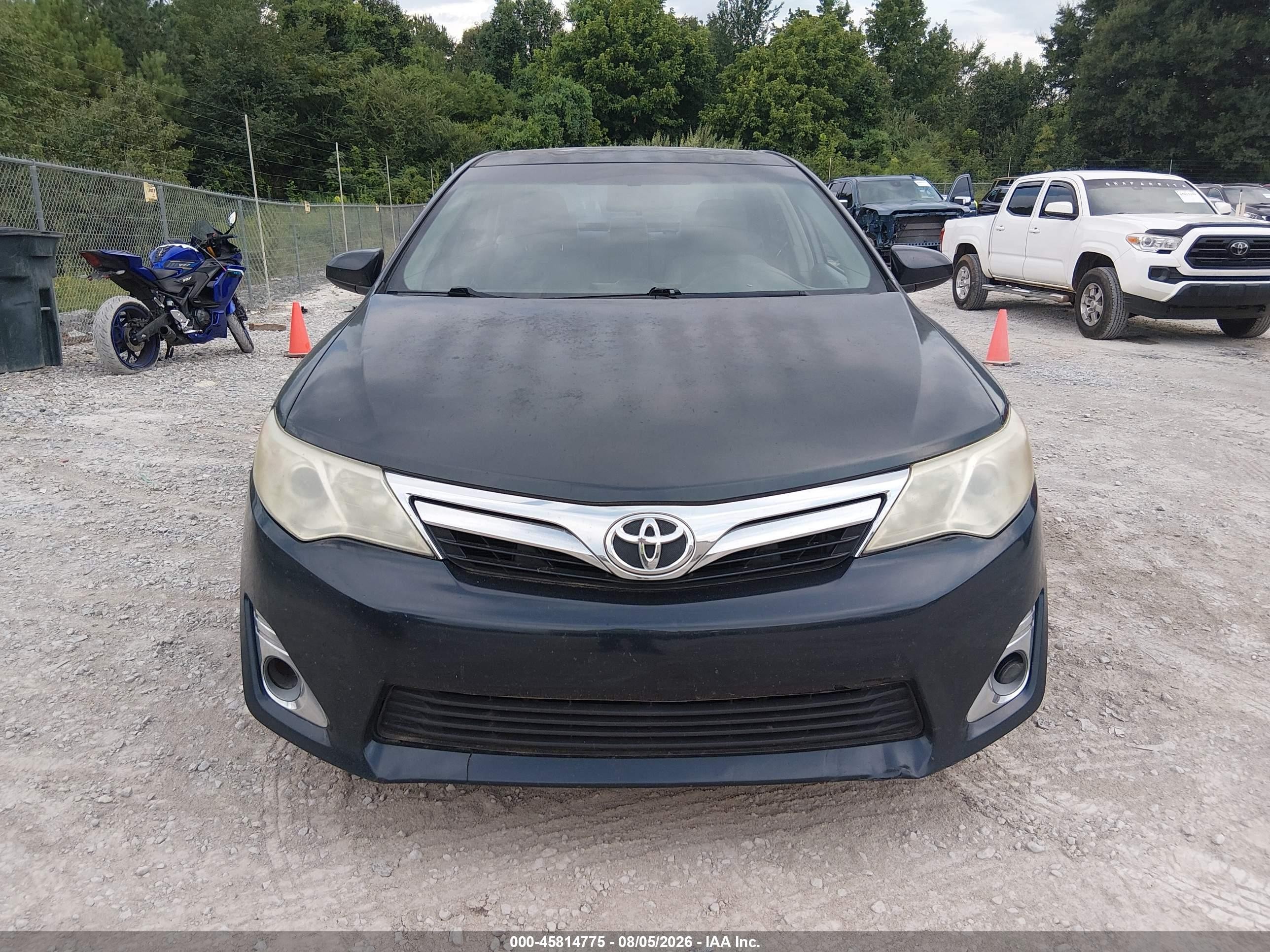 2013 Toyota Camry Xle Черный vin: 4T4BF1FK7DR287939