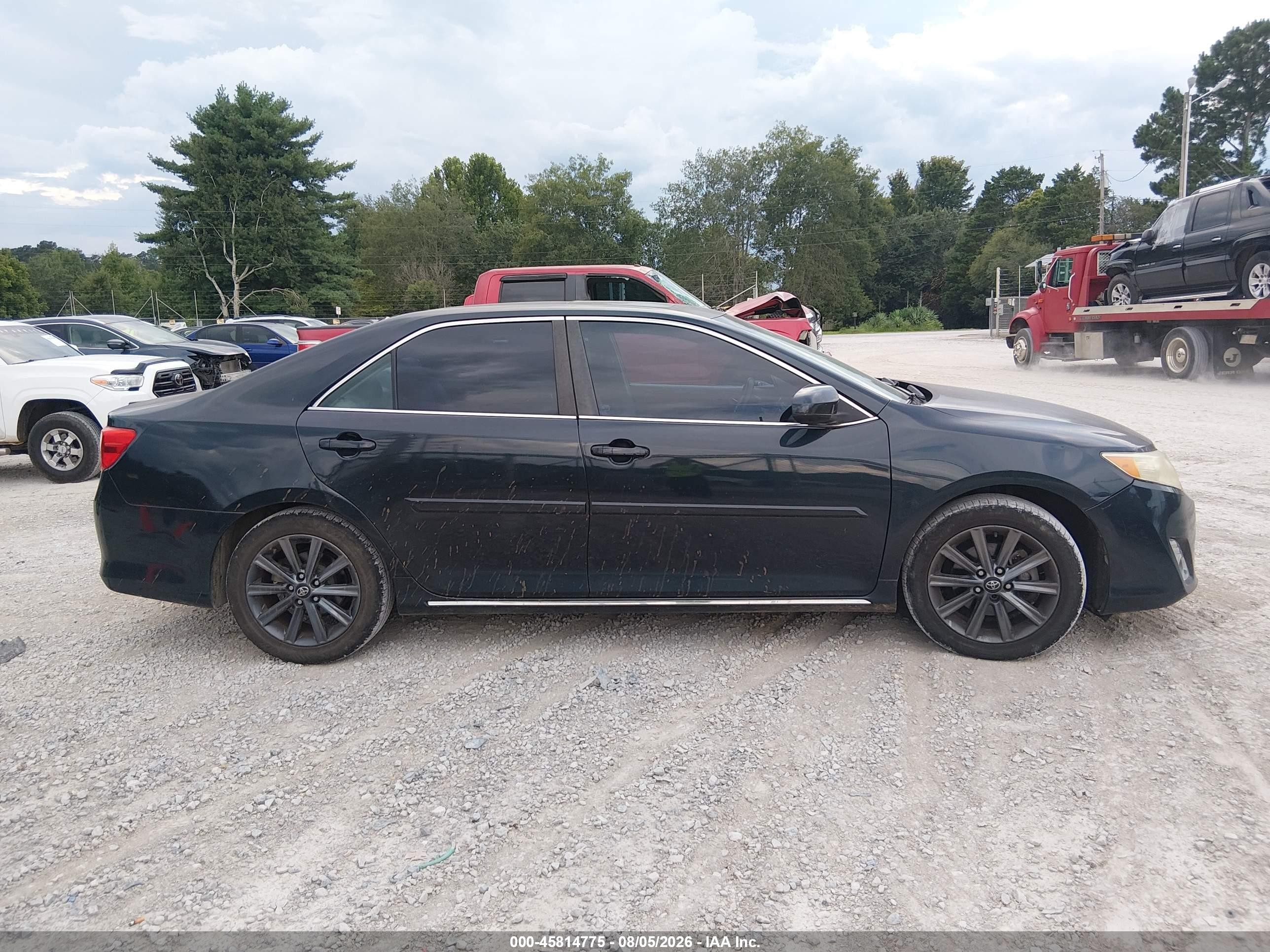 2013 Toyota Camry Xle Черный vin: 4T4BF1FK7DR287939