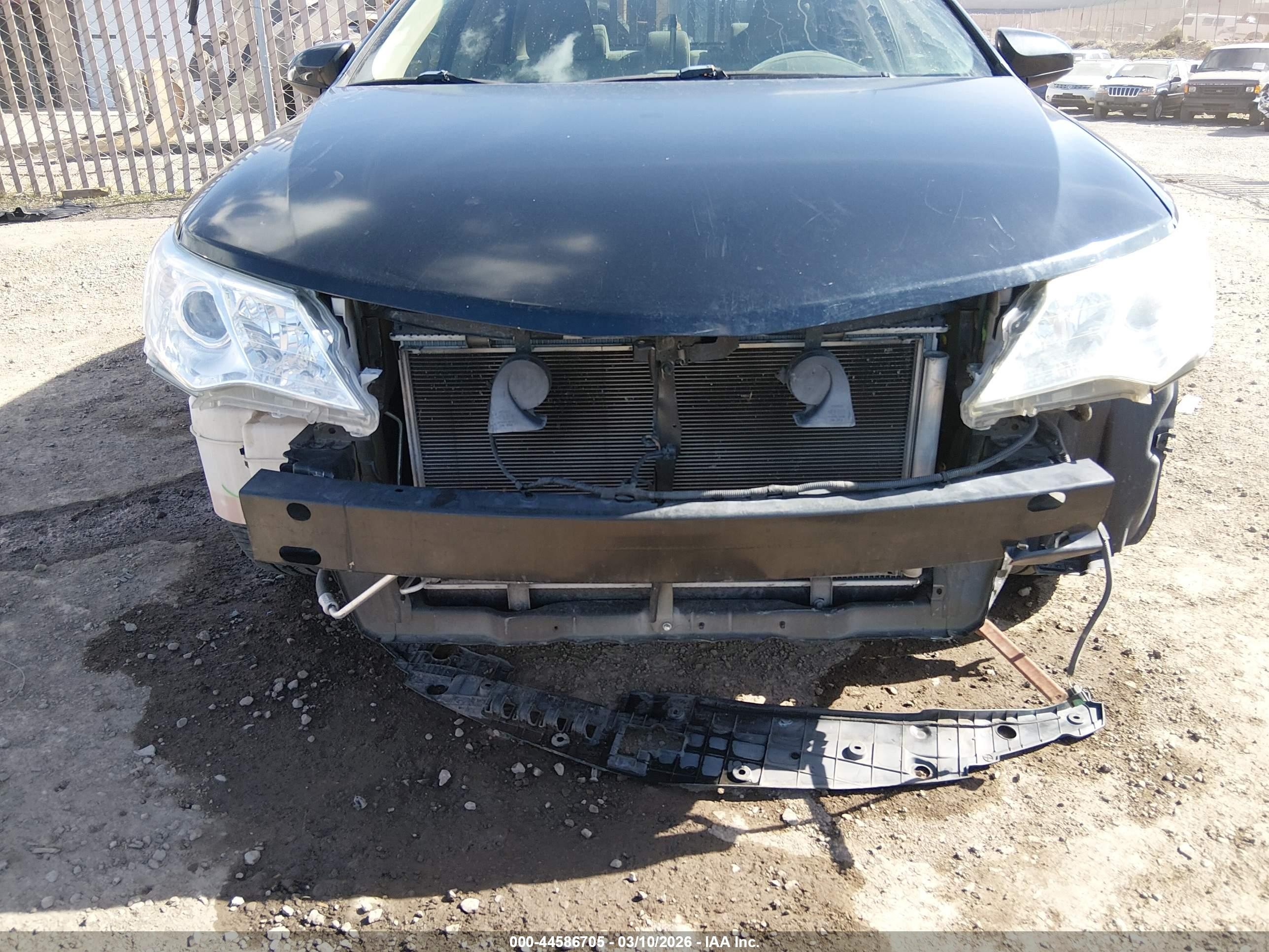 2013 Toyota Camry Xle Black vin: 4T4BF1FK7DR296916