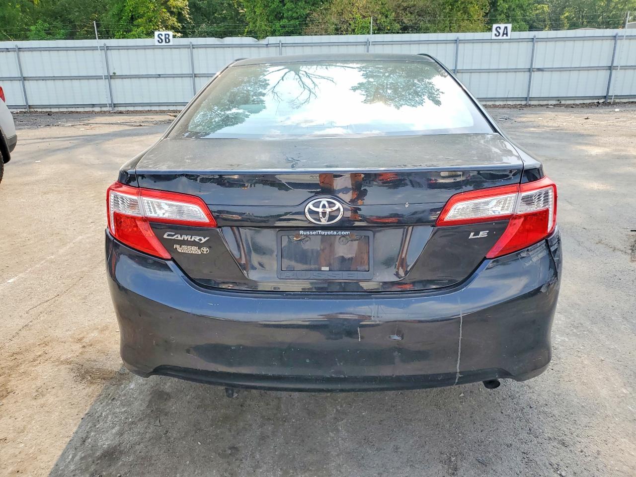 2013 Toyota Camry Le Black vin: 4T4BF1FK7DR302469
