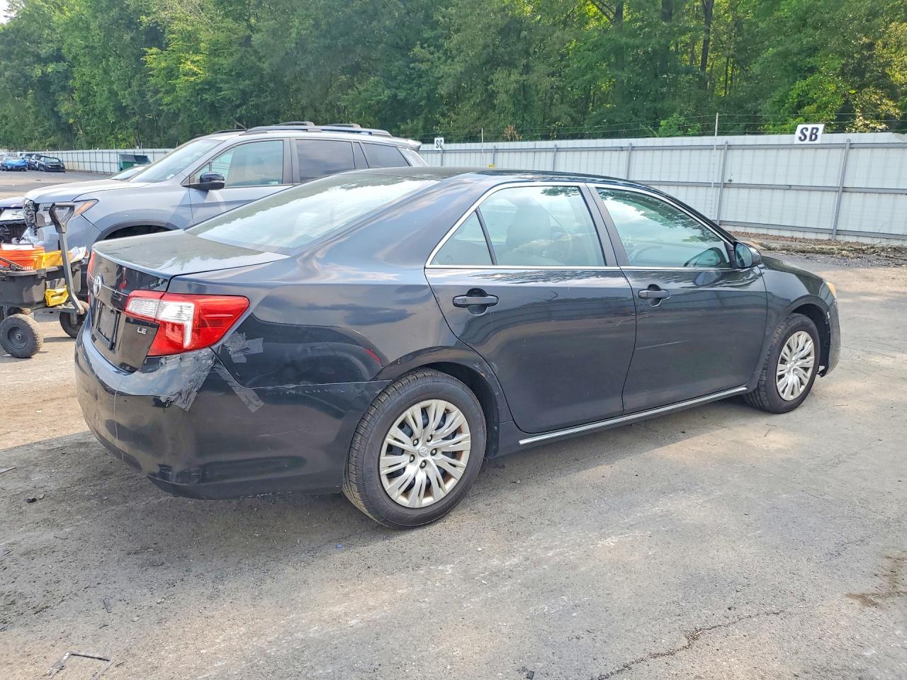 2013 Toyota Camry Le Black vin: 4T4BF1FK7DR302469