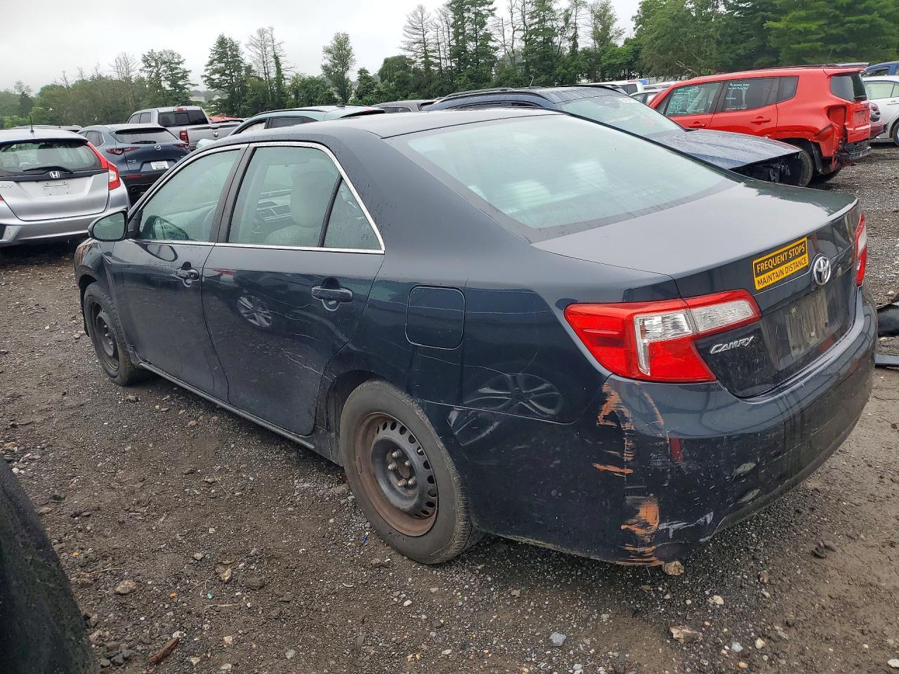 2013 Toyota Camry Le Black vin: 4T4BF1FK7DR304058