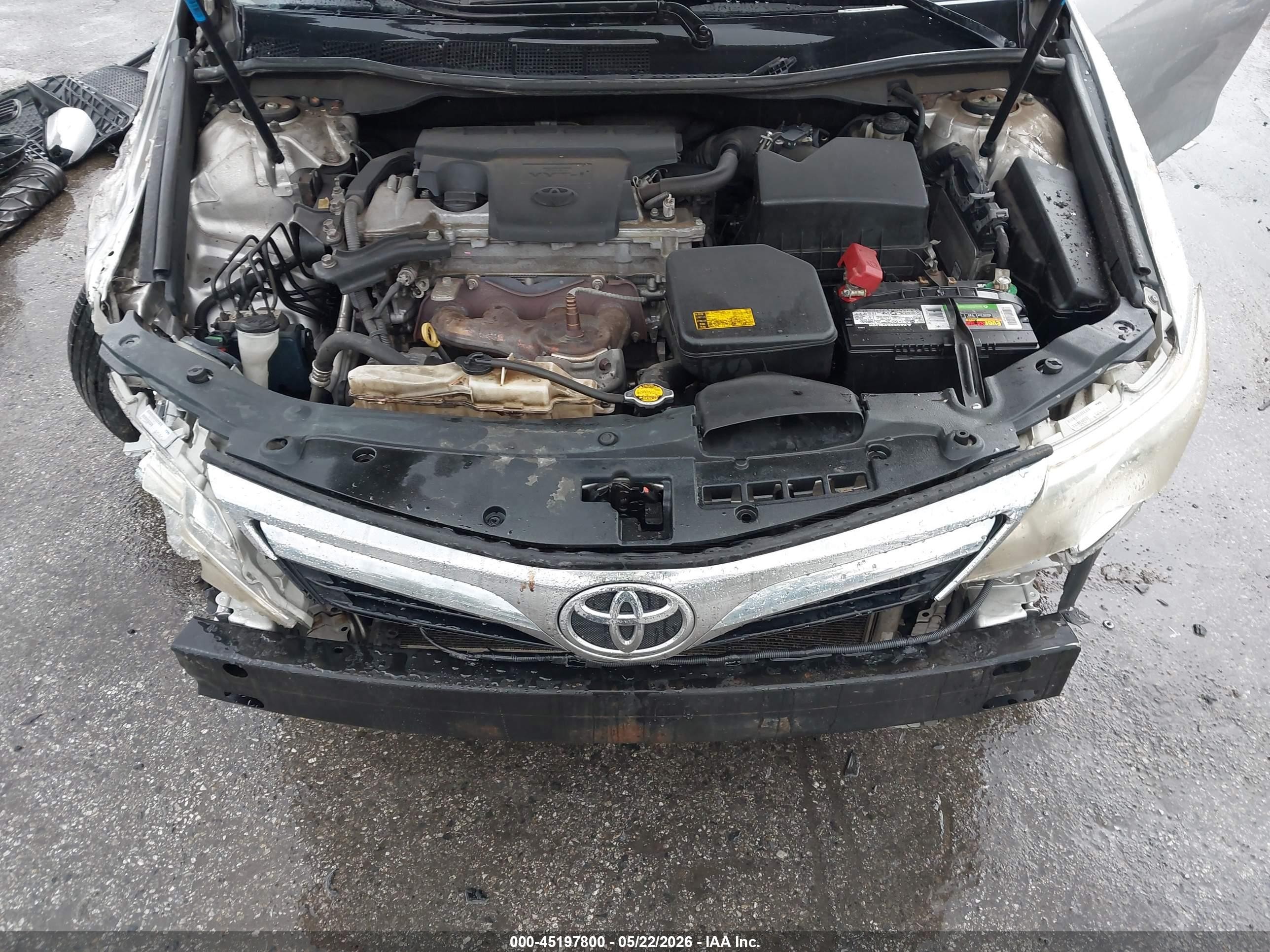 2013 Toyota Camry Le Silver vin: 4T4BF1FK7DR311091