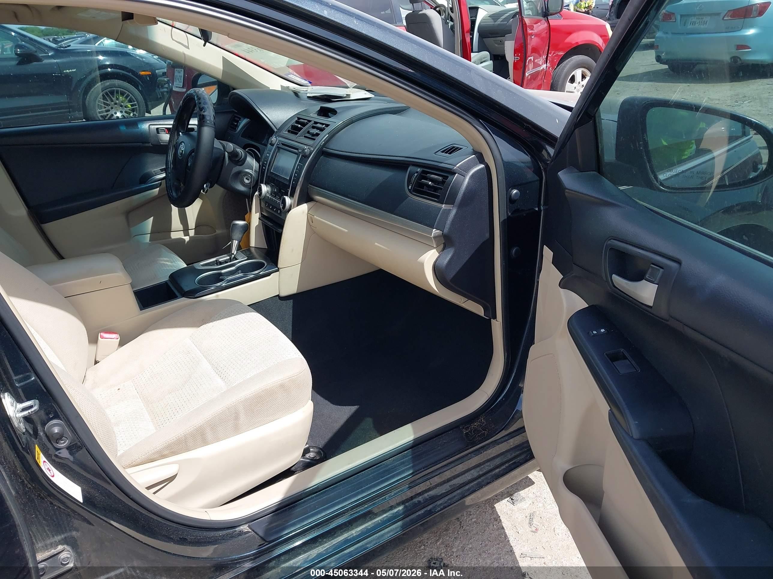 2013 Toyota Camry L Черный vin: 4T4BF1FK7DR312418