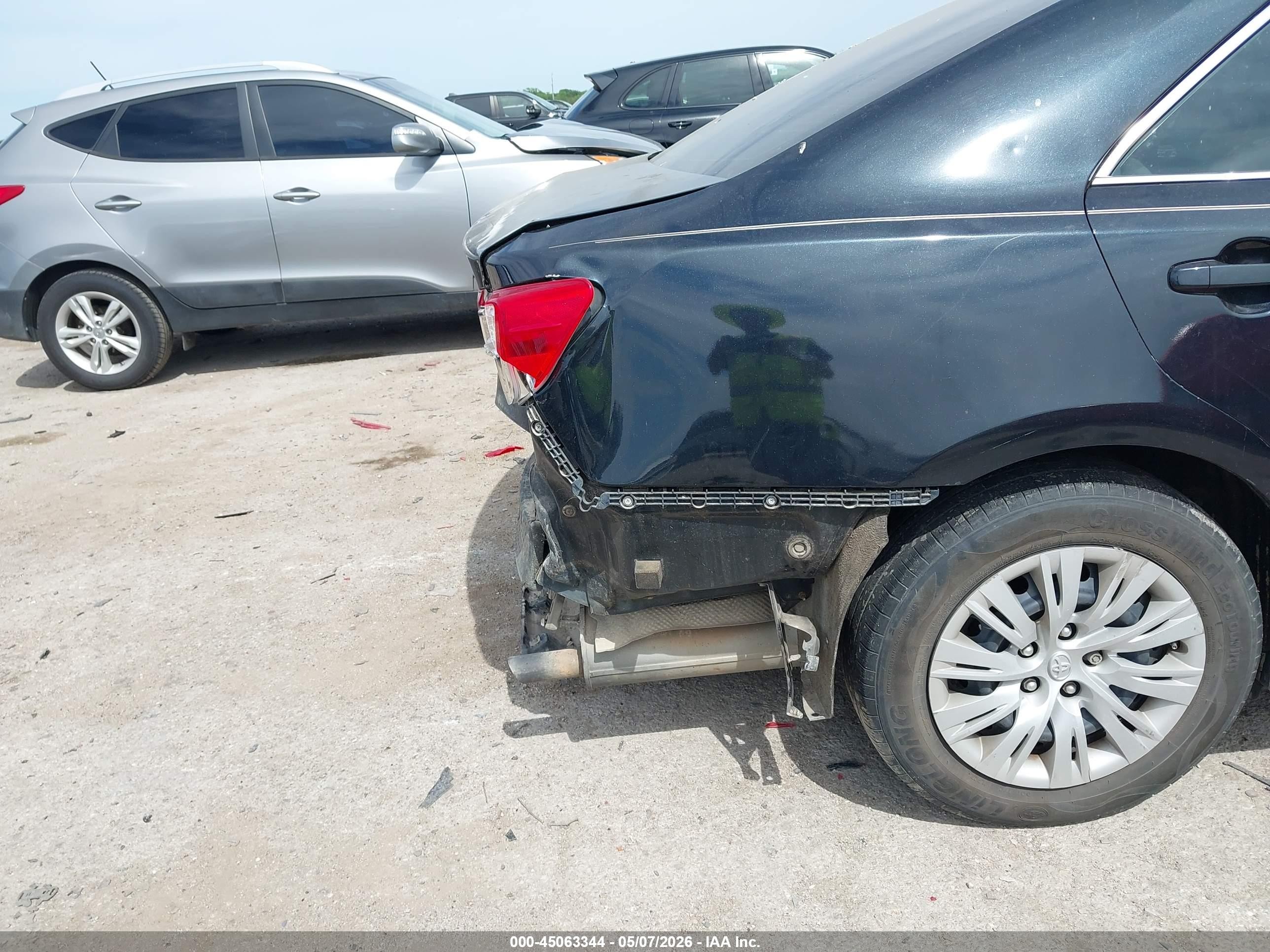 2013 Toyota Camry L Черный vin: 4T4BF1FK7DR312418