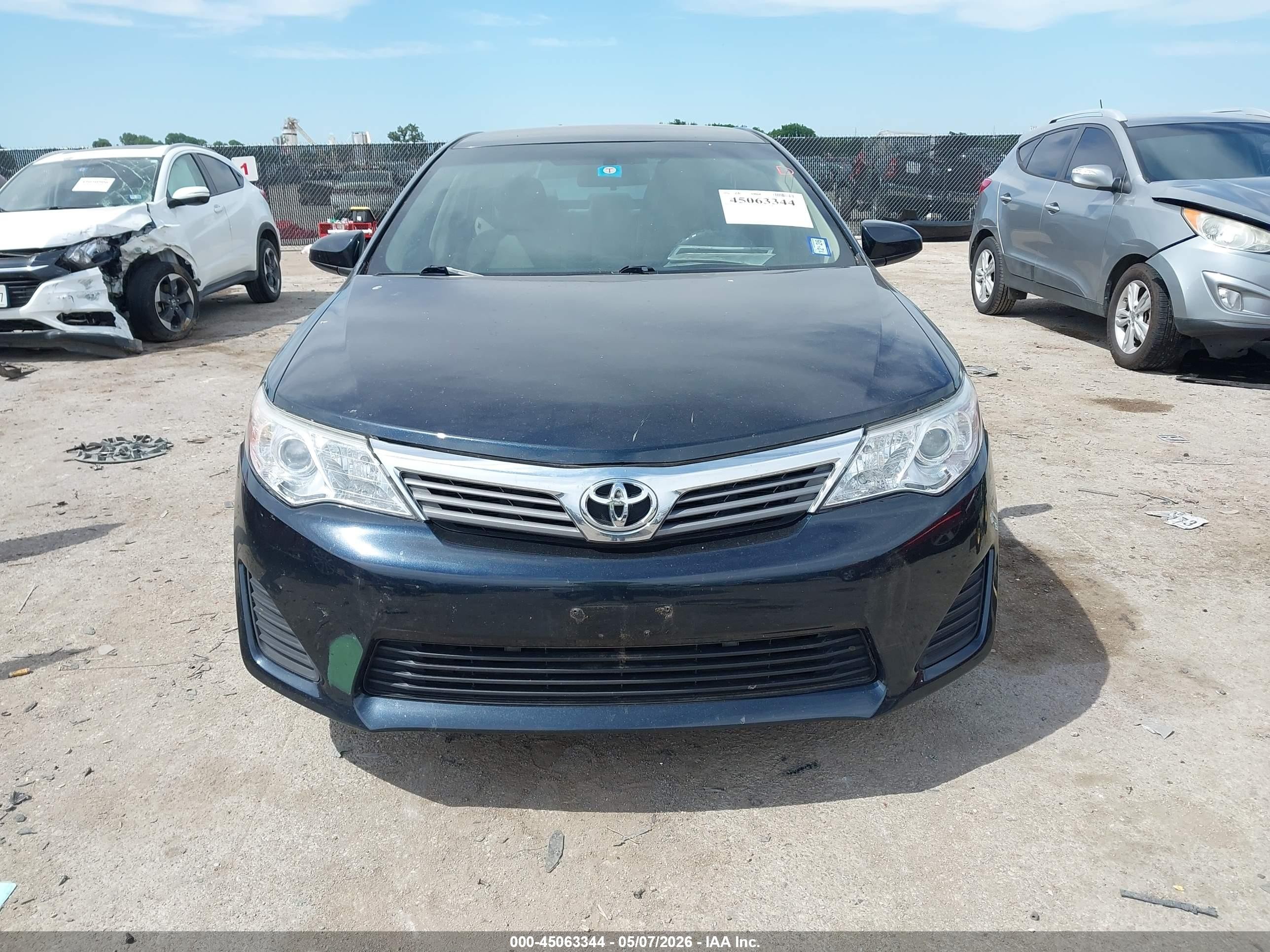 2013 Toyota Camry L Черный vin: 4T4BF1FK7DR312418