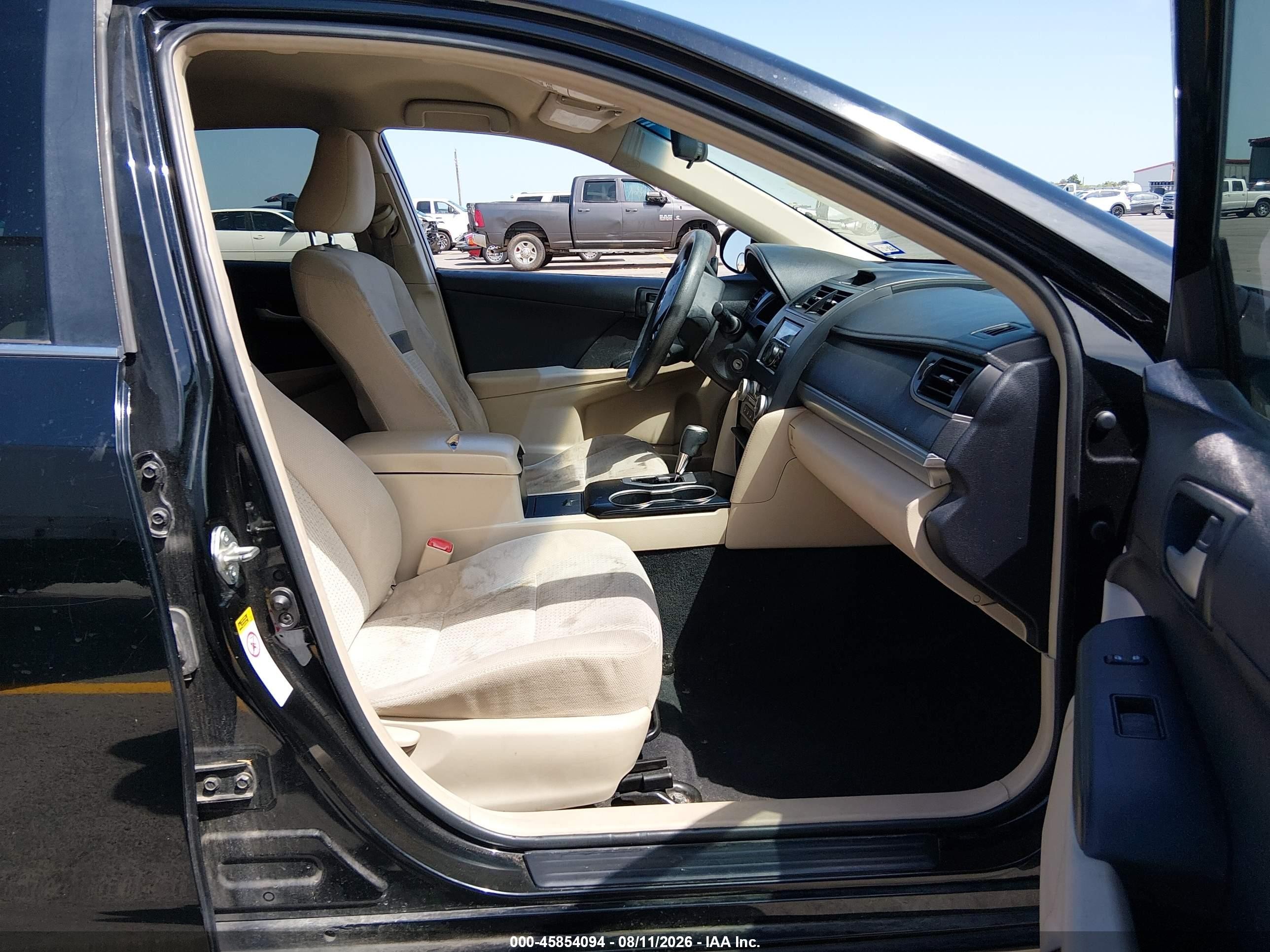 2013 Toyota Camry Le Black vin: 4T4BF1FK7DR322558