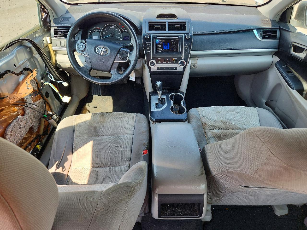 2013 Toyota Camry Le Silver vin: 4T4BF1FK7DR332801
