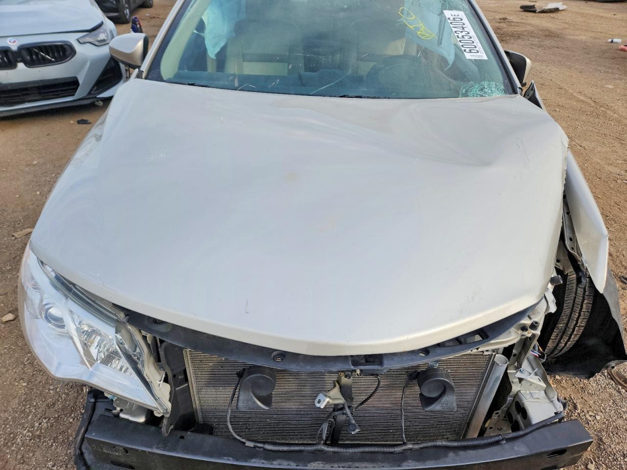 2014 Toyota Camry Xle Beige vin: 4T4BF1FK7ER337997