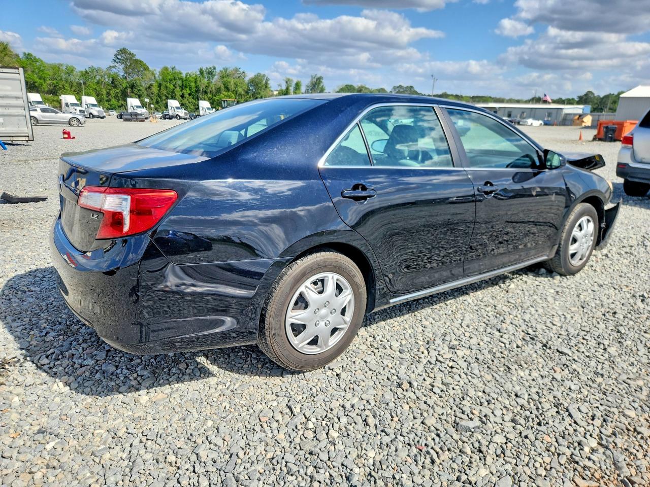 2014 Toyota Camry Le Black vin: 4T4BF1FK7ER352757