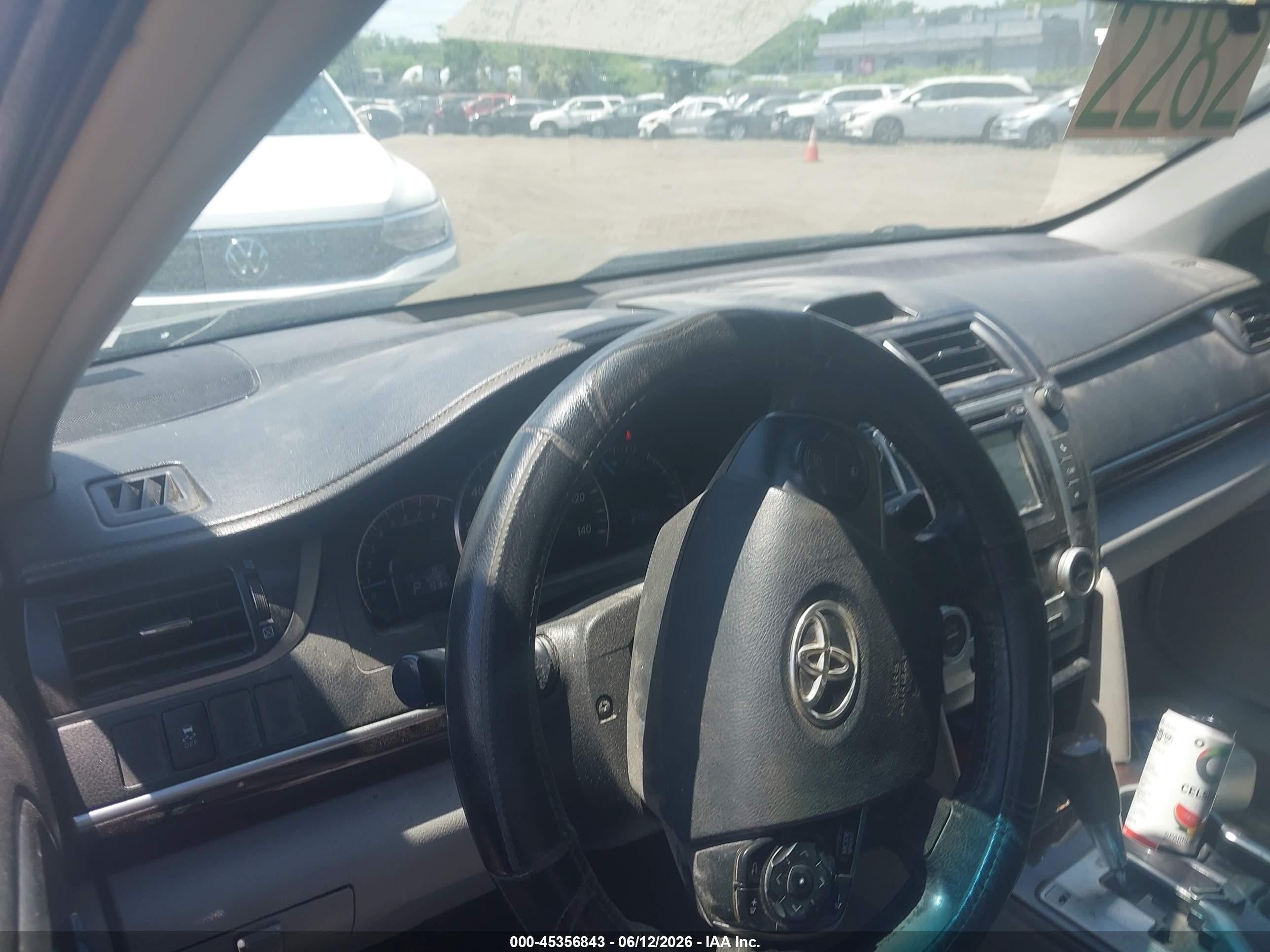 2014 Toyota Camry Xle Черный vin: 4T4BF1FK7ER370109