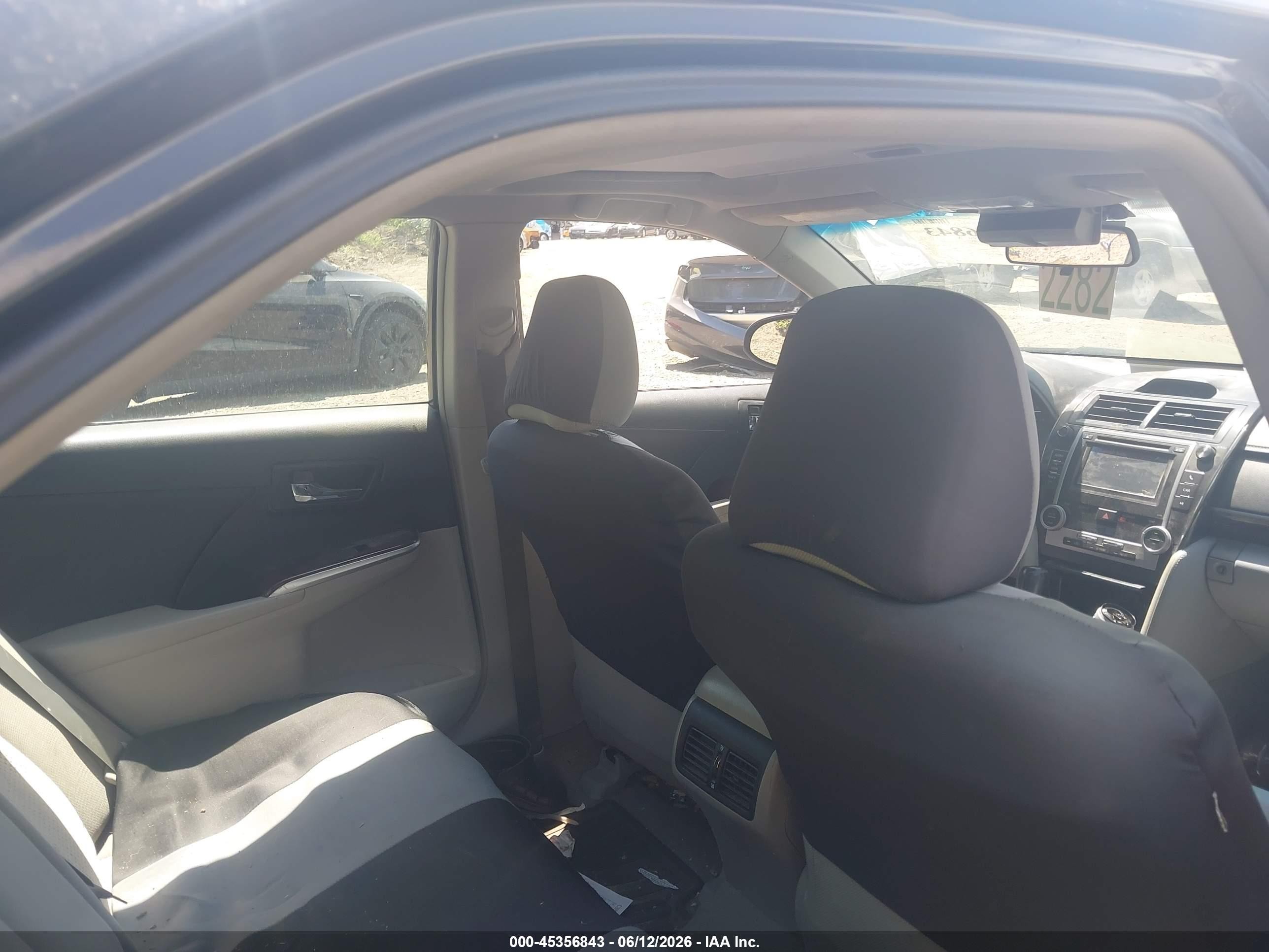 2014 Toyota Camry Xle Черный vin: 4T4BF1FK7ER370109