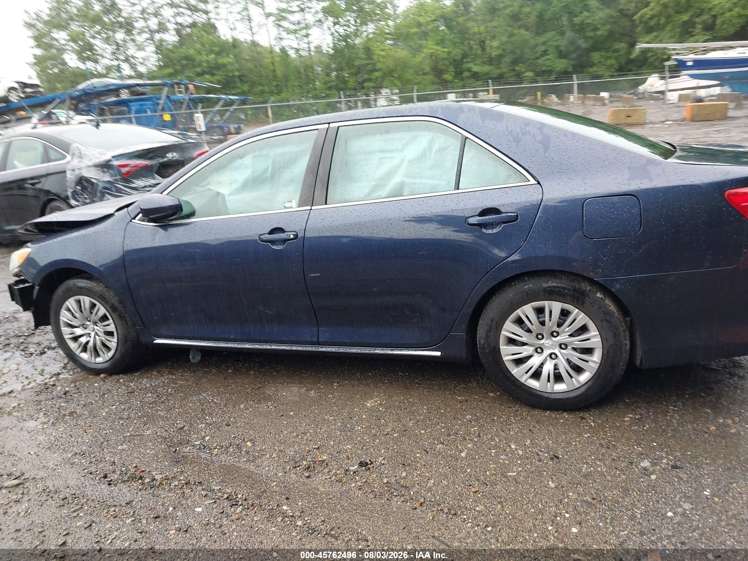 2014 Toyota Camry Le Blue vin: 4T4BF1FK7ER388674