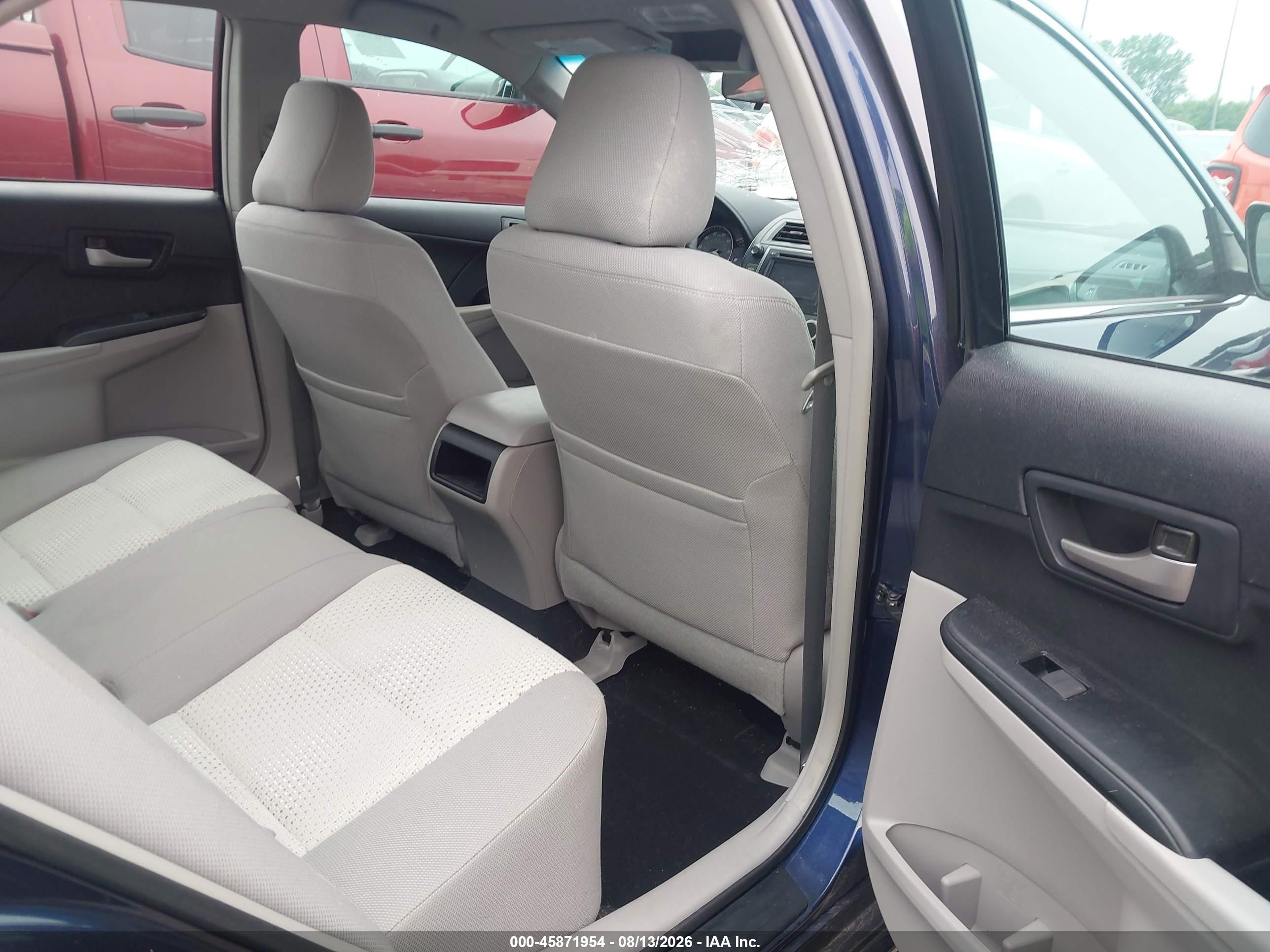 2014 Toyota Camry Le Синий vin: 4T4BF1FK7ER404095
