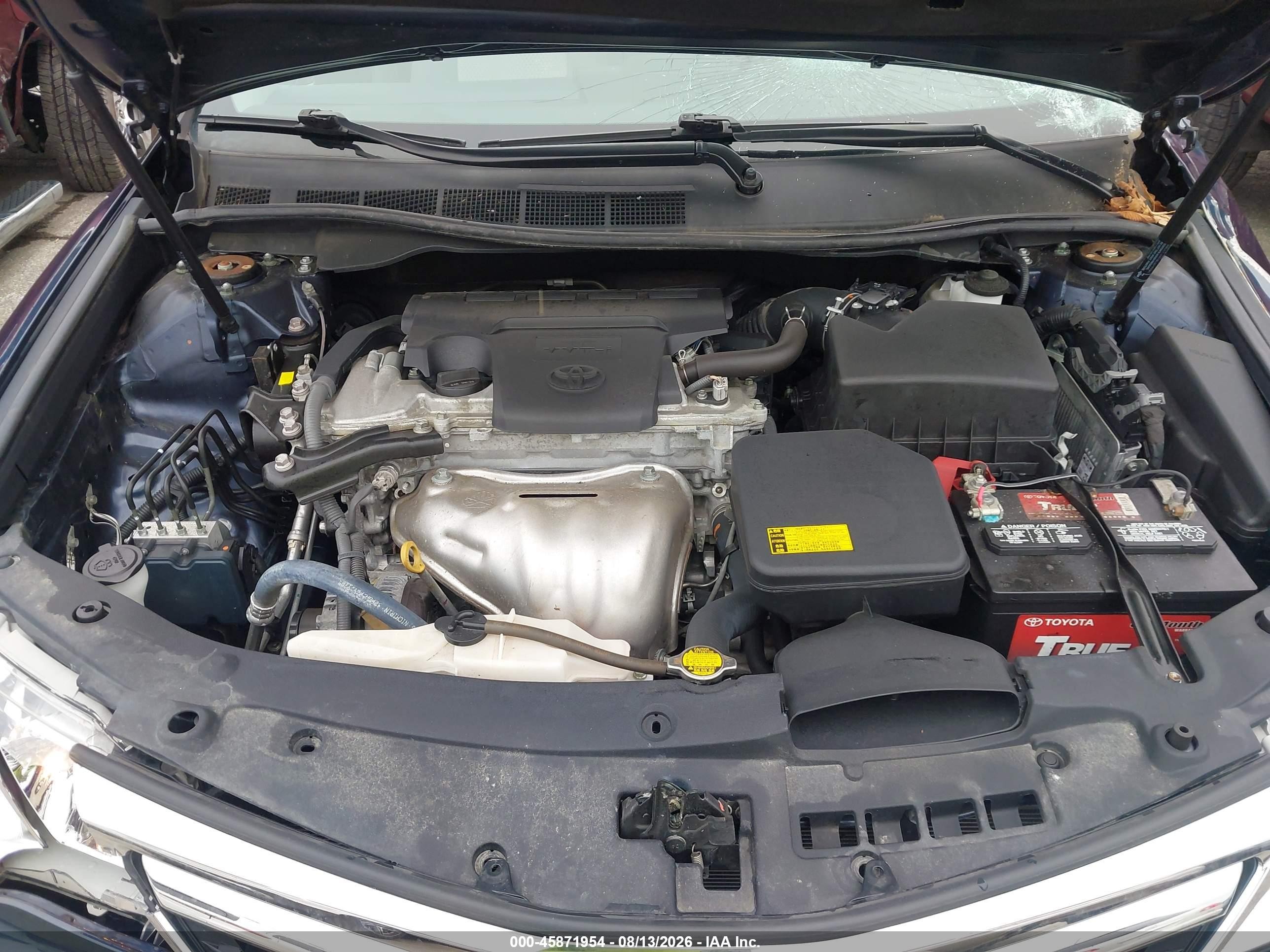 2014 Toyota Camry Le Синий vin: 4T4BF1FK7ER404095