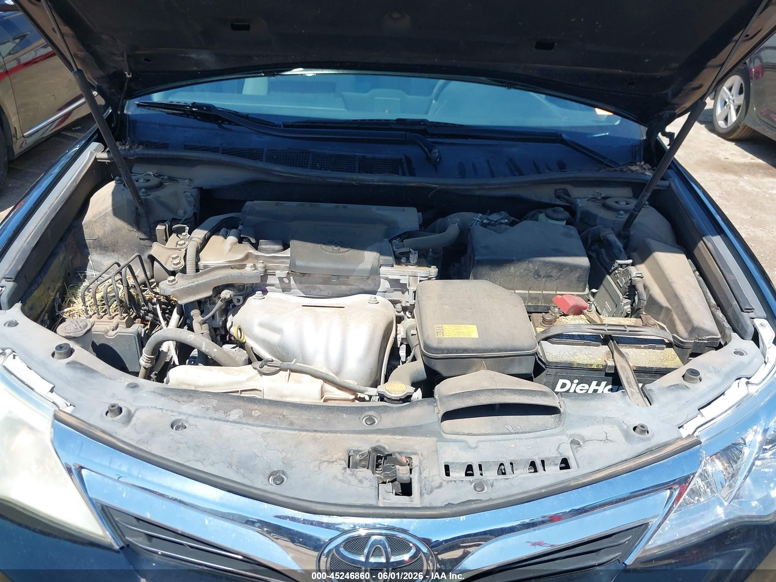 2014 Toyota Camry Le Black vin: 4T4BF1FK7ER426615