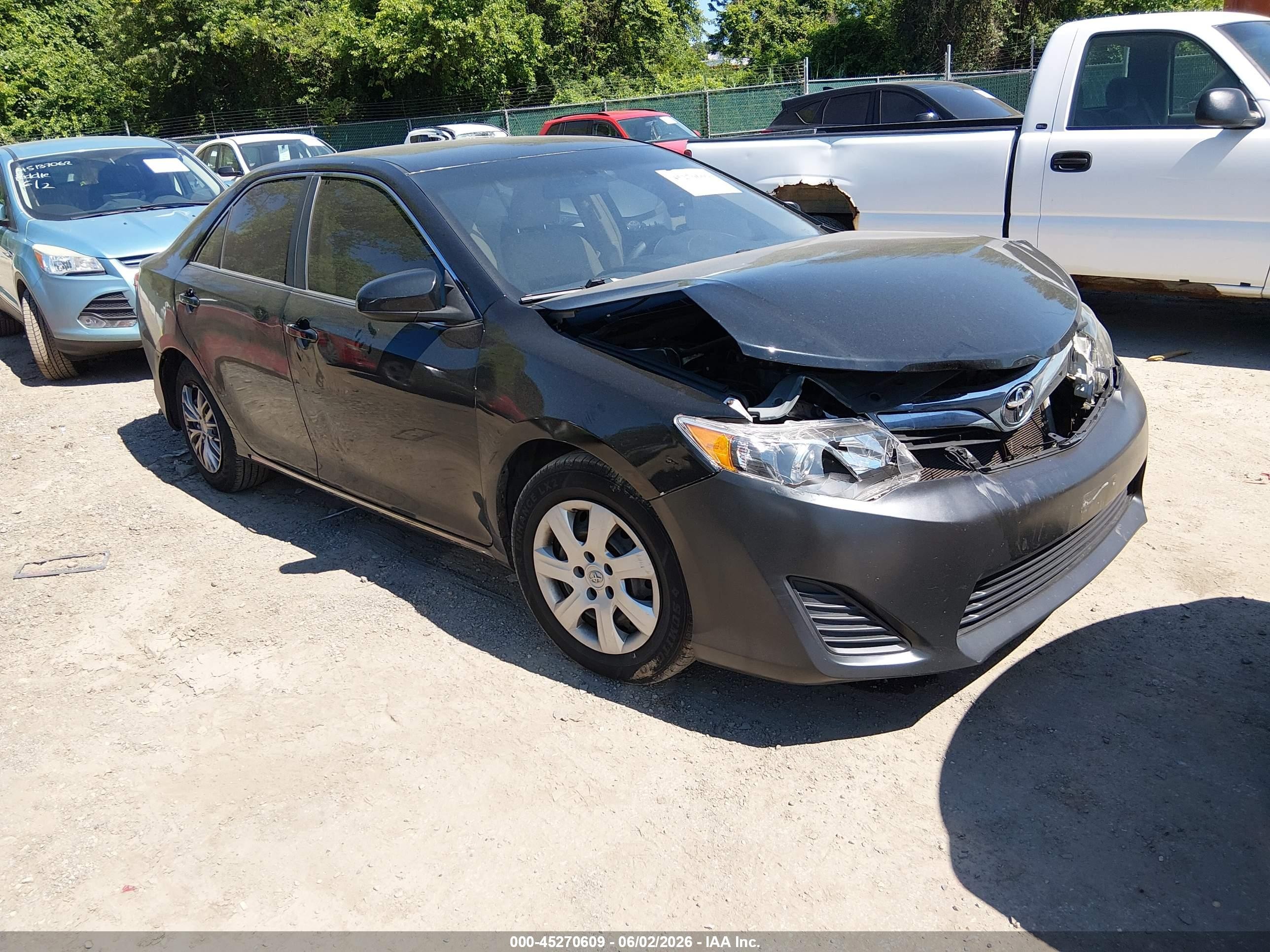 2014 Toyota Camry Le Black vin: 4T4BF1FK7ER439476