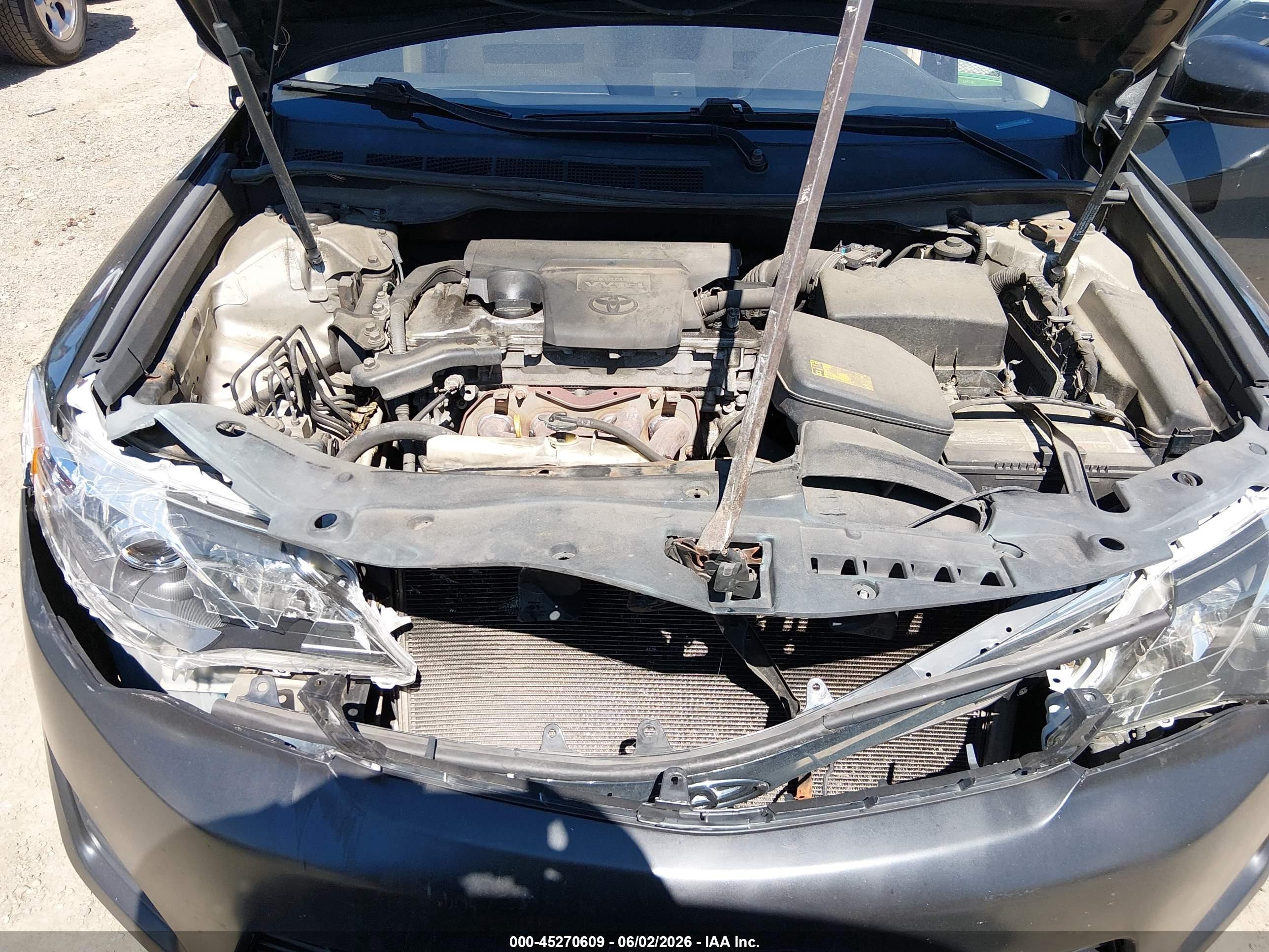 2014 Toyota Camry Le Черный vin: 4T4BF1FK7ER439476