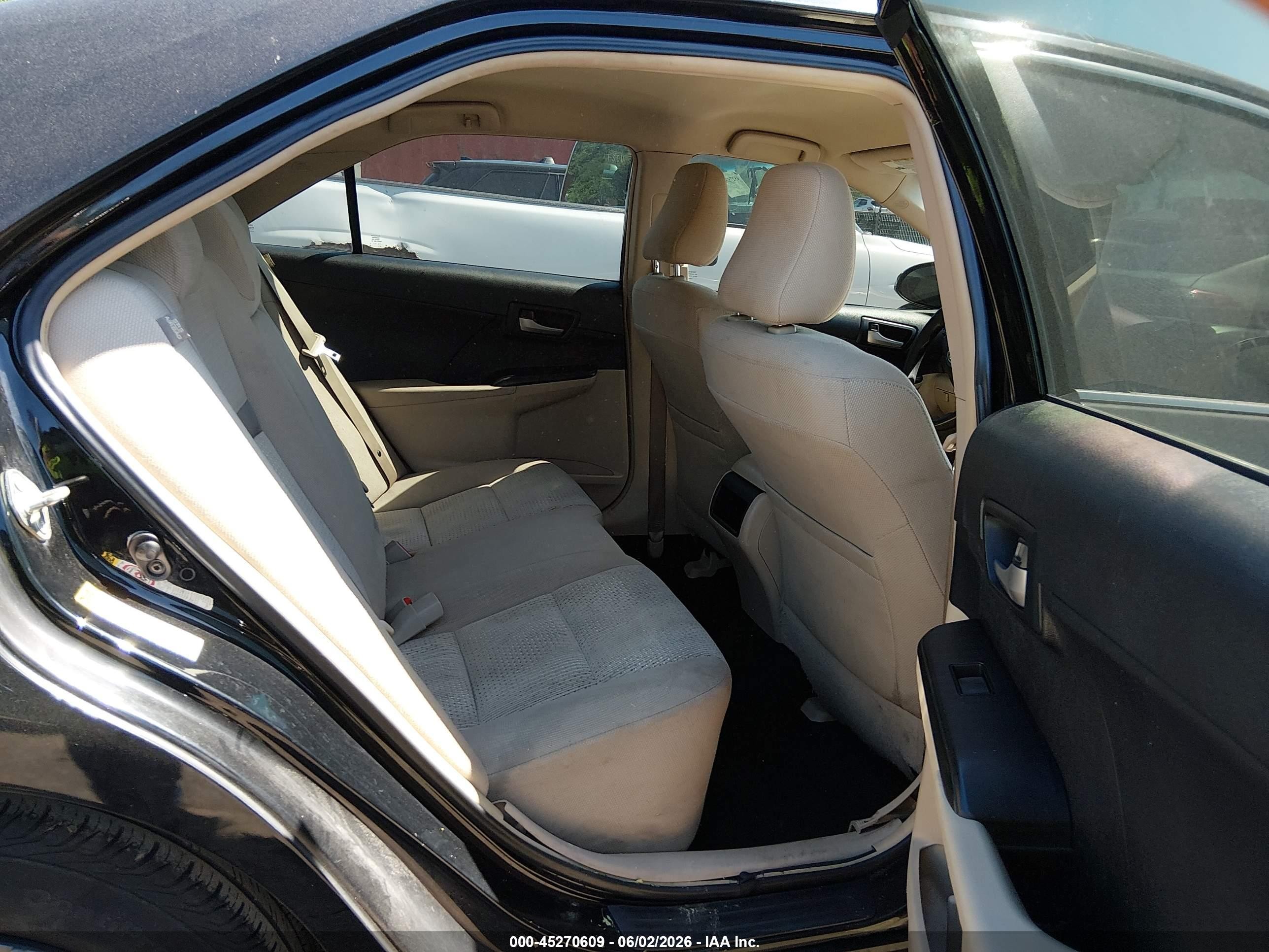 2014 Toyota Camry Le Черный vin: 4T4BF1FK7ER439476