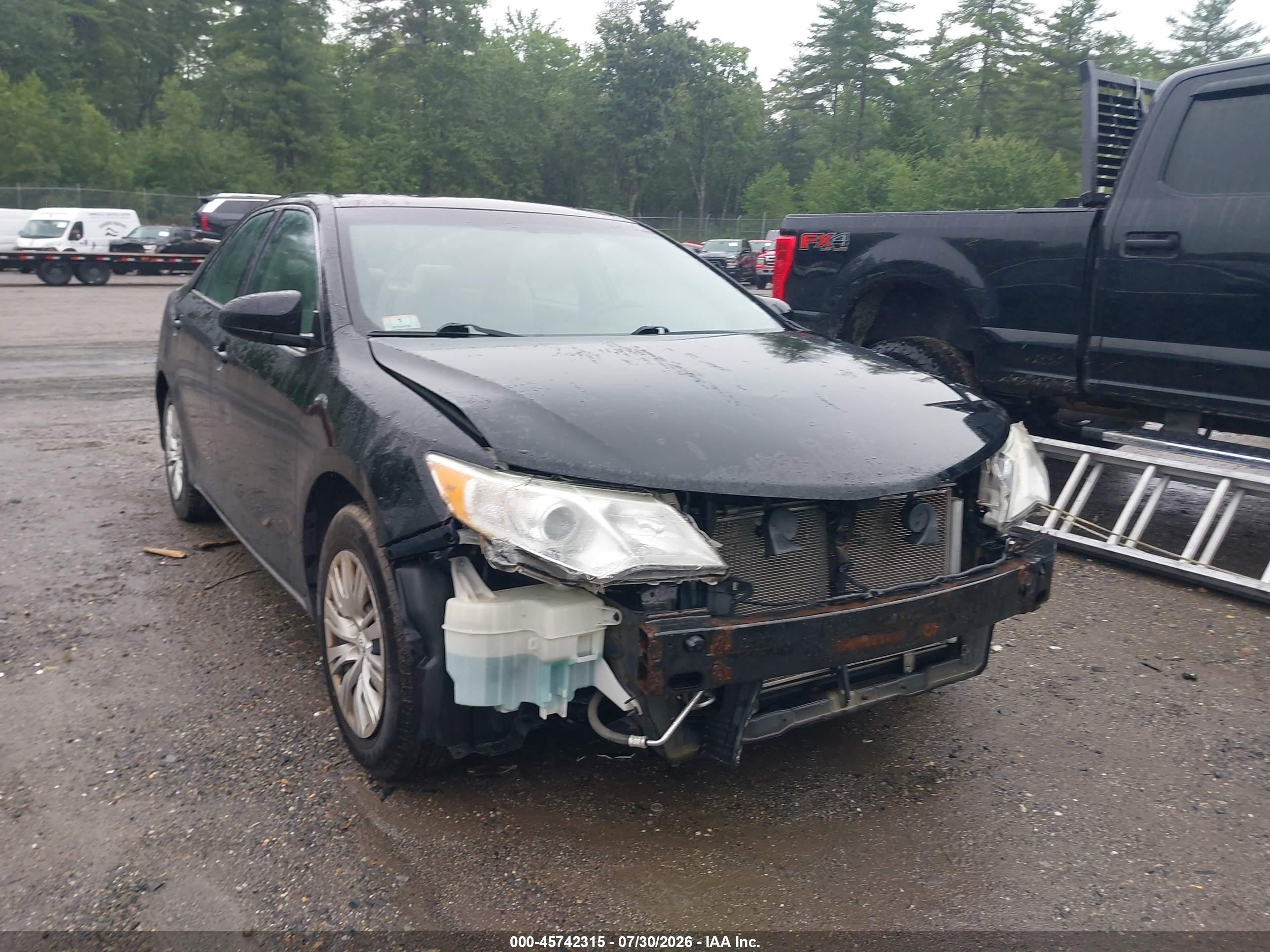 2014 Toyota Camry Le Black vin: 4T4BF1FK7ER439591