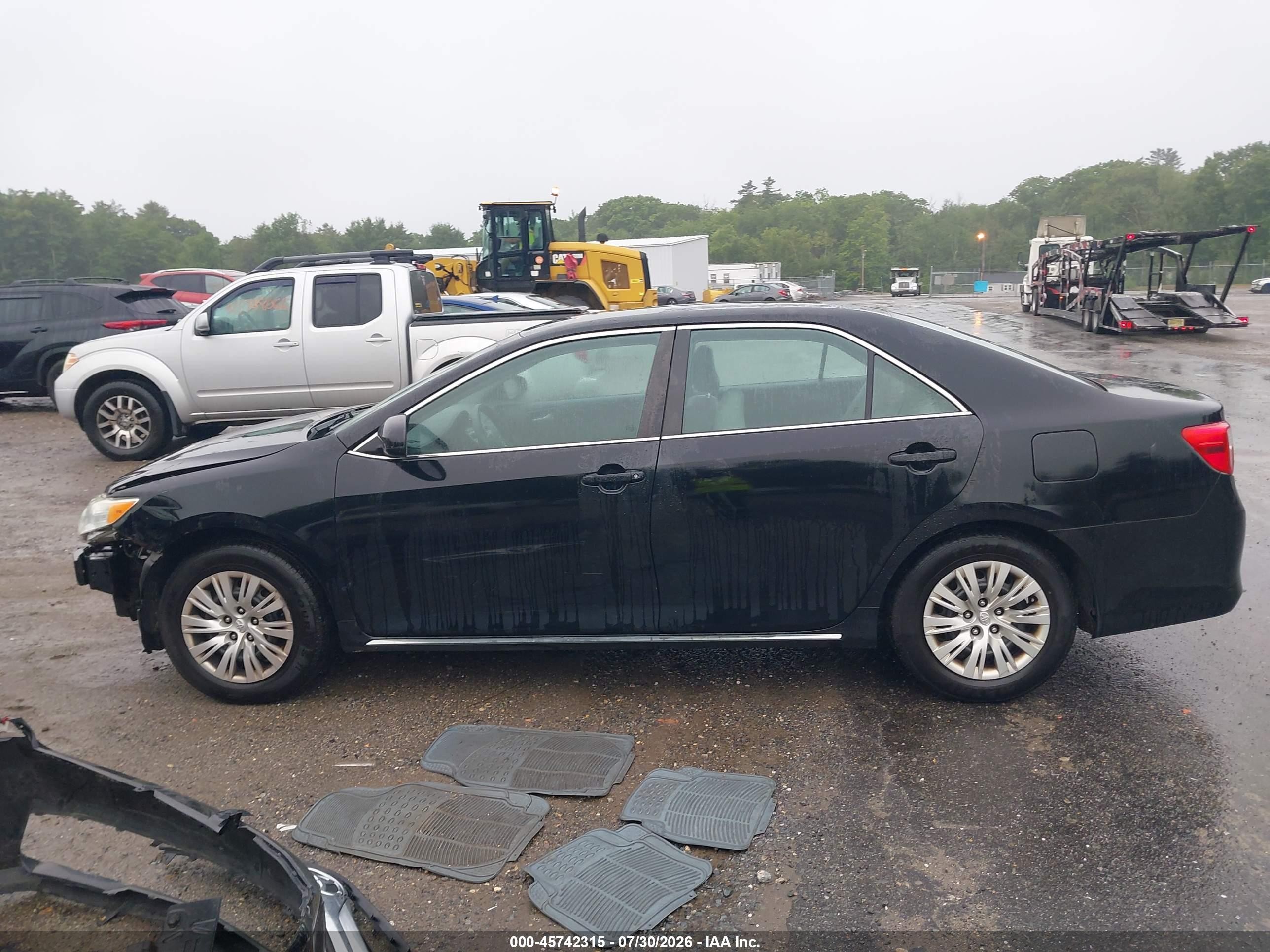 2014 Toyota Camry Le Black vin: 4T4BF1FK7ER439591