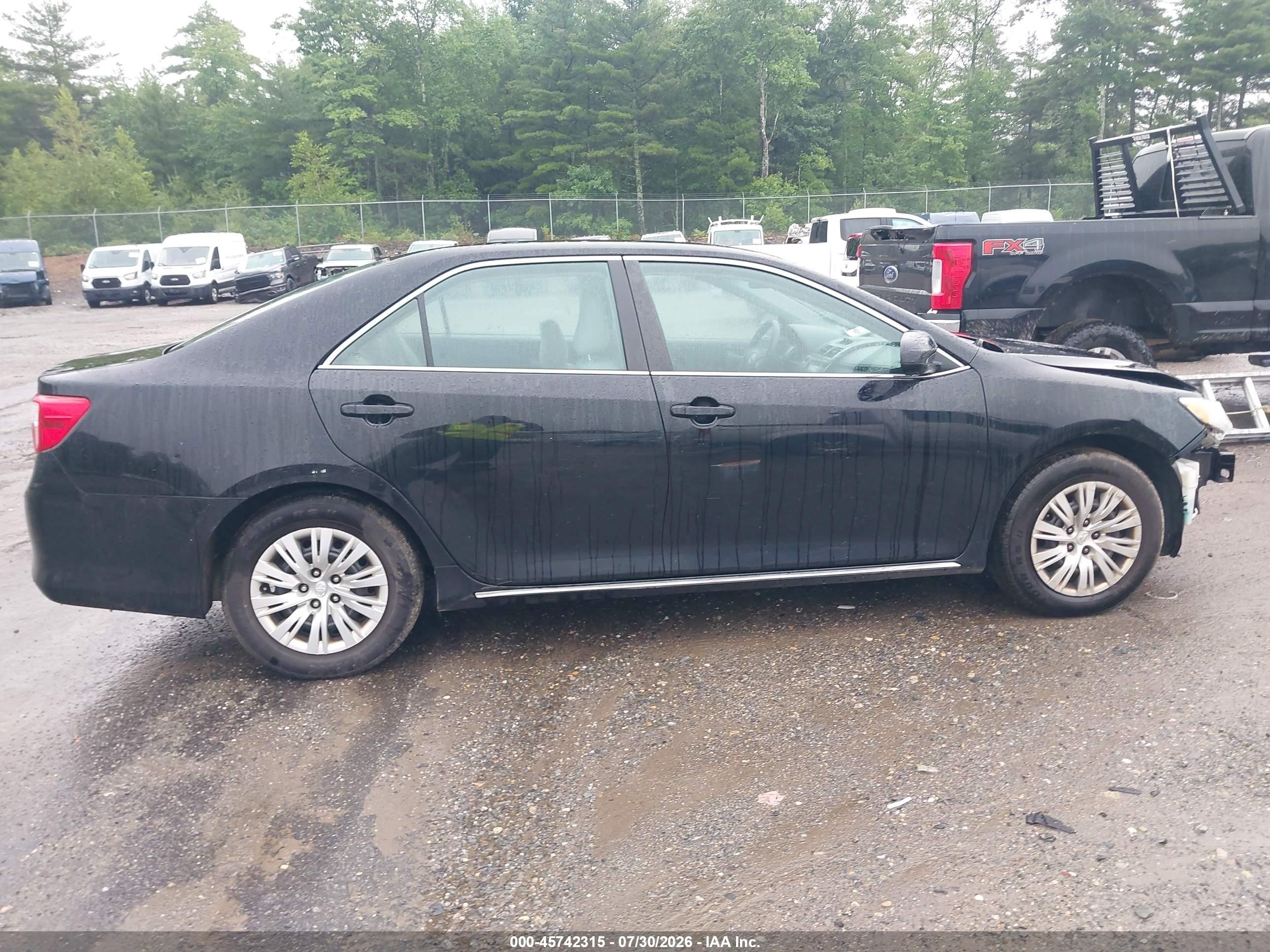 2014 Toyota Camry Le Black vin: 4T4BF1FK7ER439591