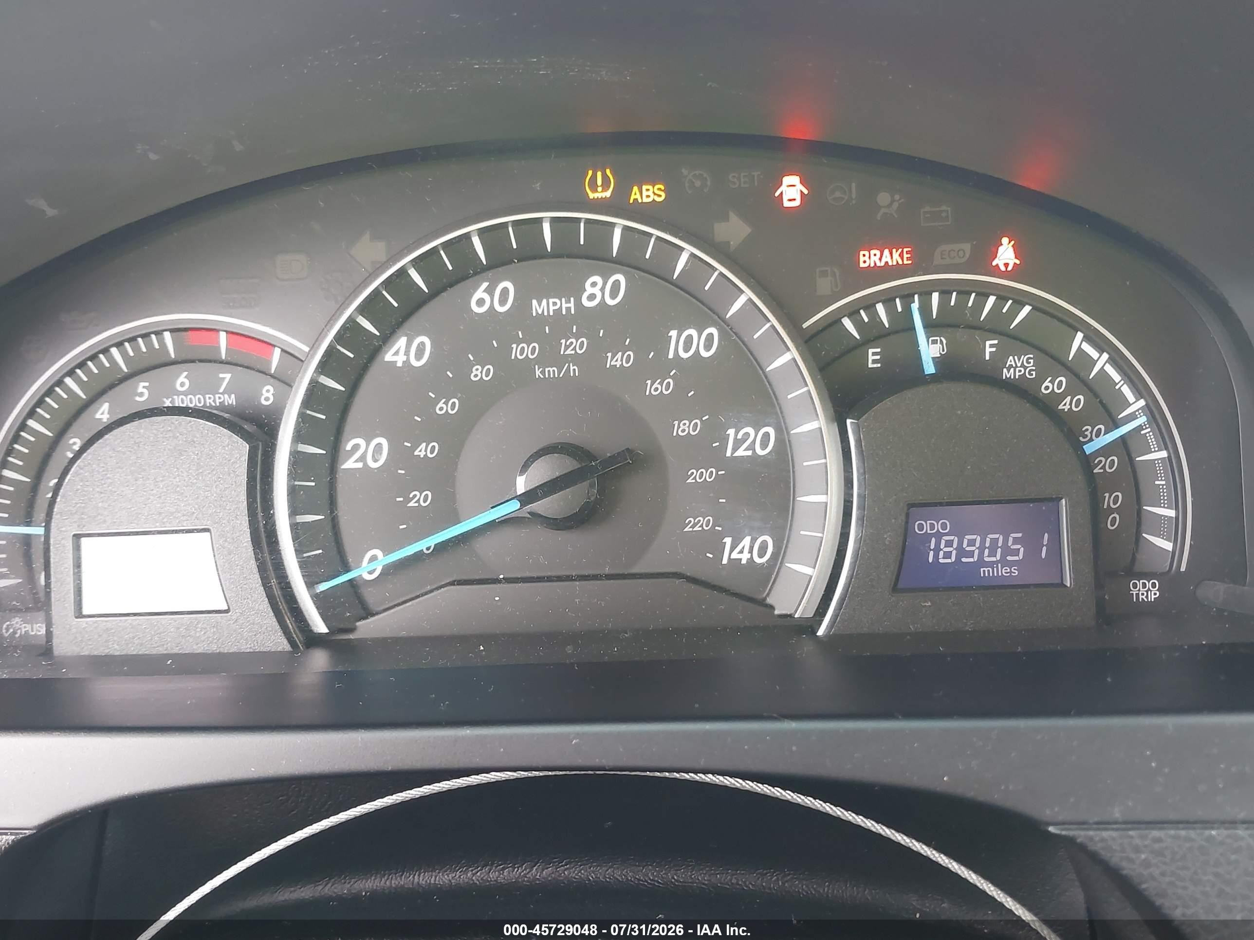 2015 Toyota Camry Le Серый vin: 4T4BF1FK7FR467487