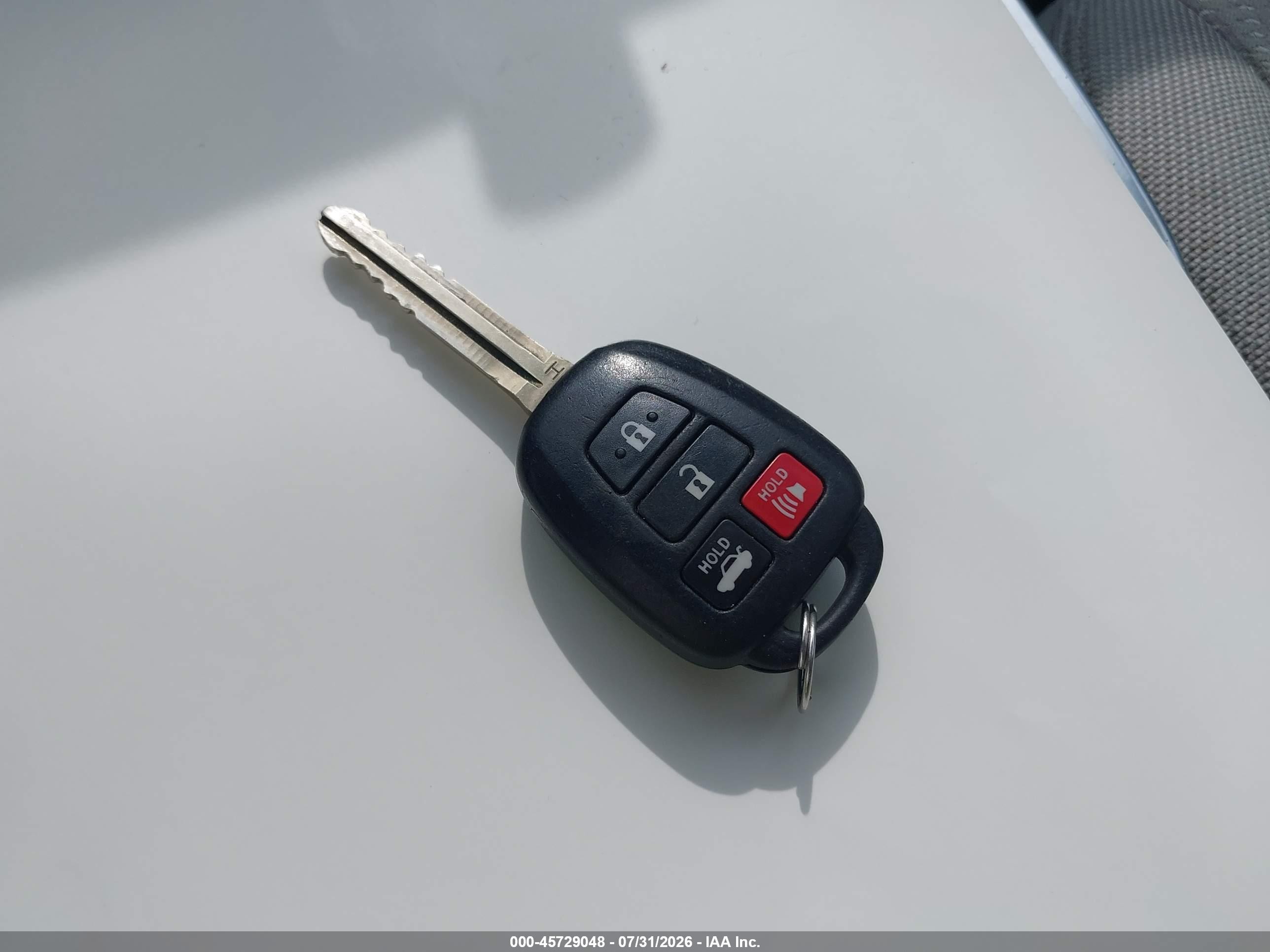 2015 Toyota Camry Le Серый vin: 4T4BF1FK7FR467487