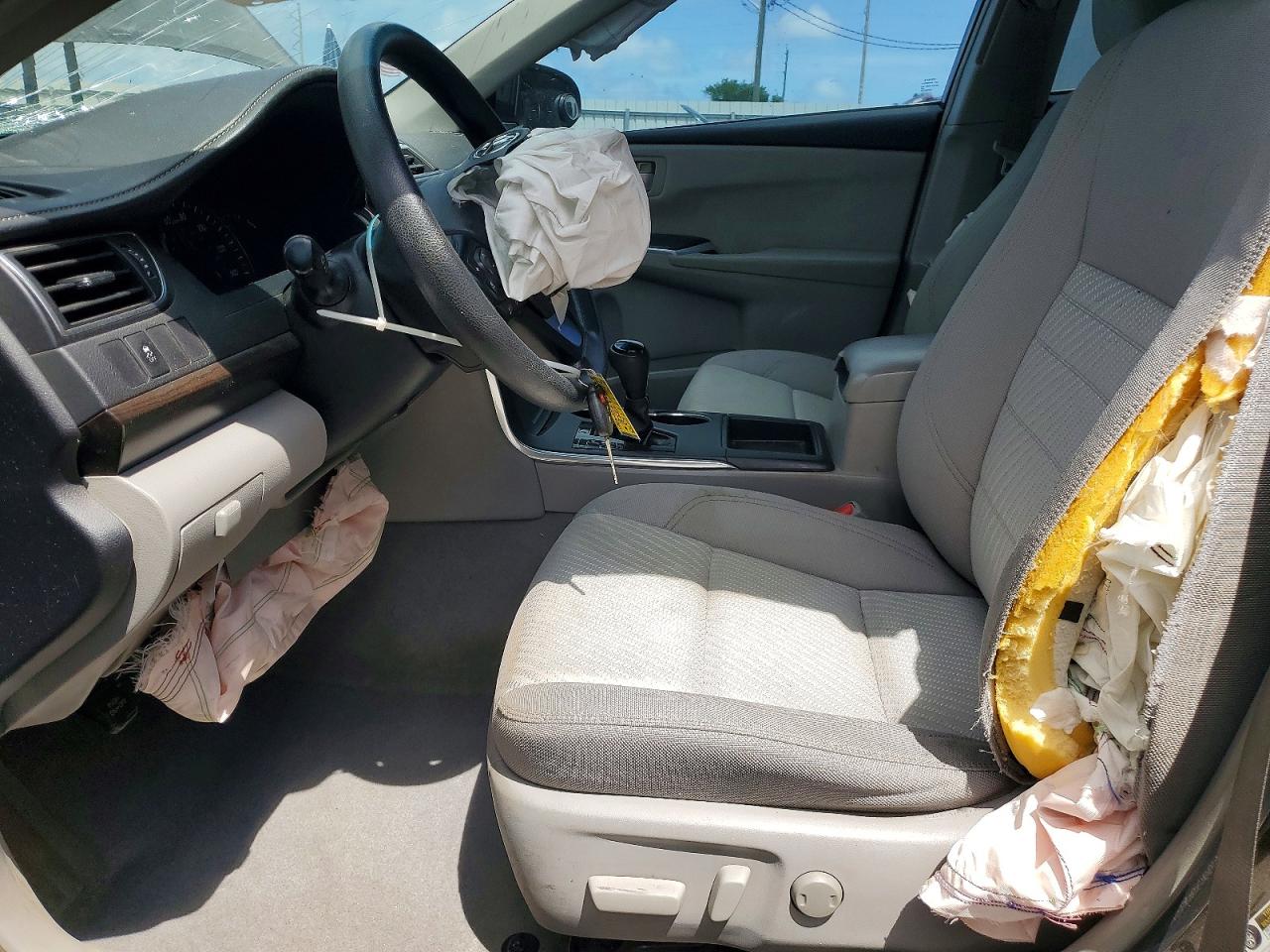 2015 Toyota Camry Le Черный vin: 4T4BF1FK7FR478246