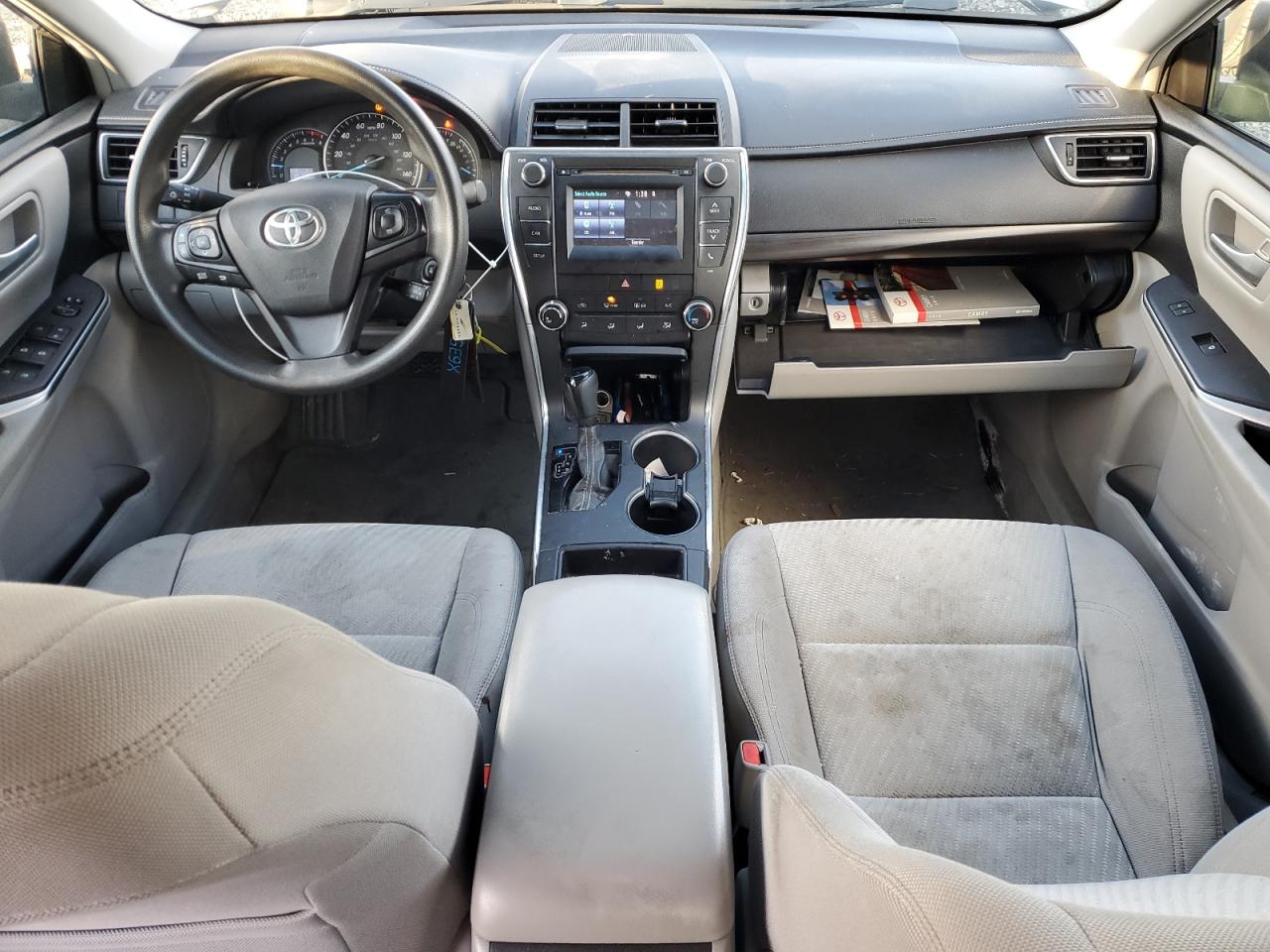 2015 Toyota Camry Le Gray vin: 4T4BF1FK7FR481096