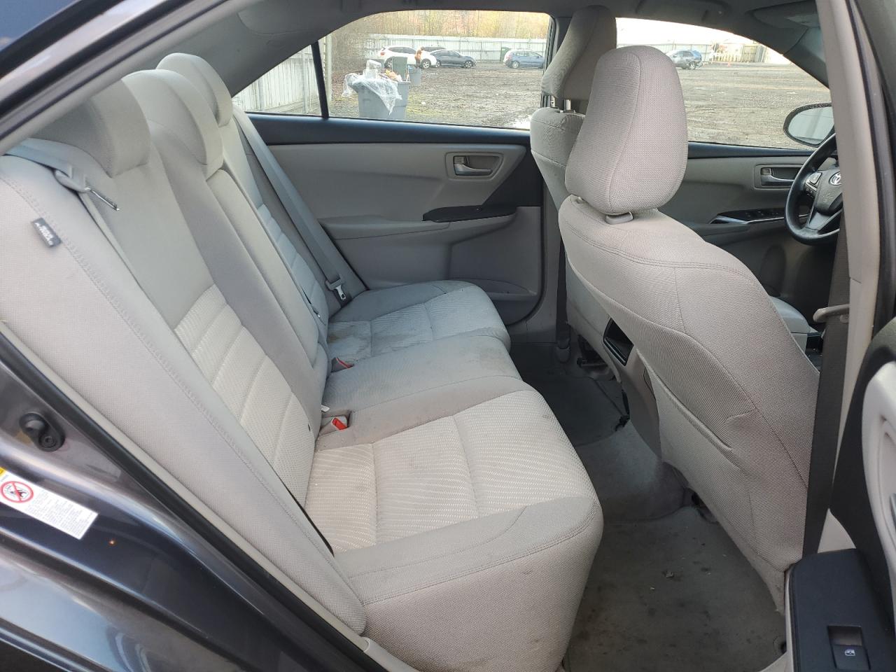 2015 Toyota Camry Le Gray vin: 4T4BF1FK7FR481096