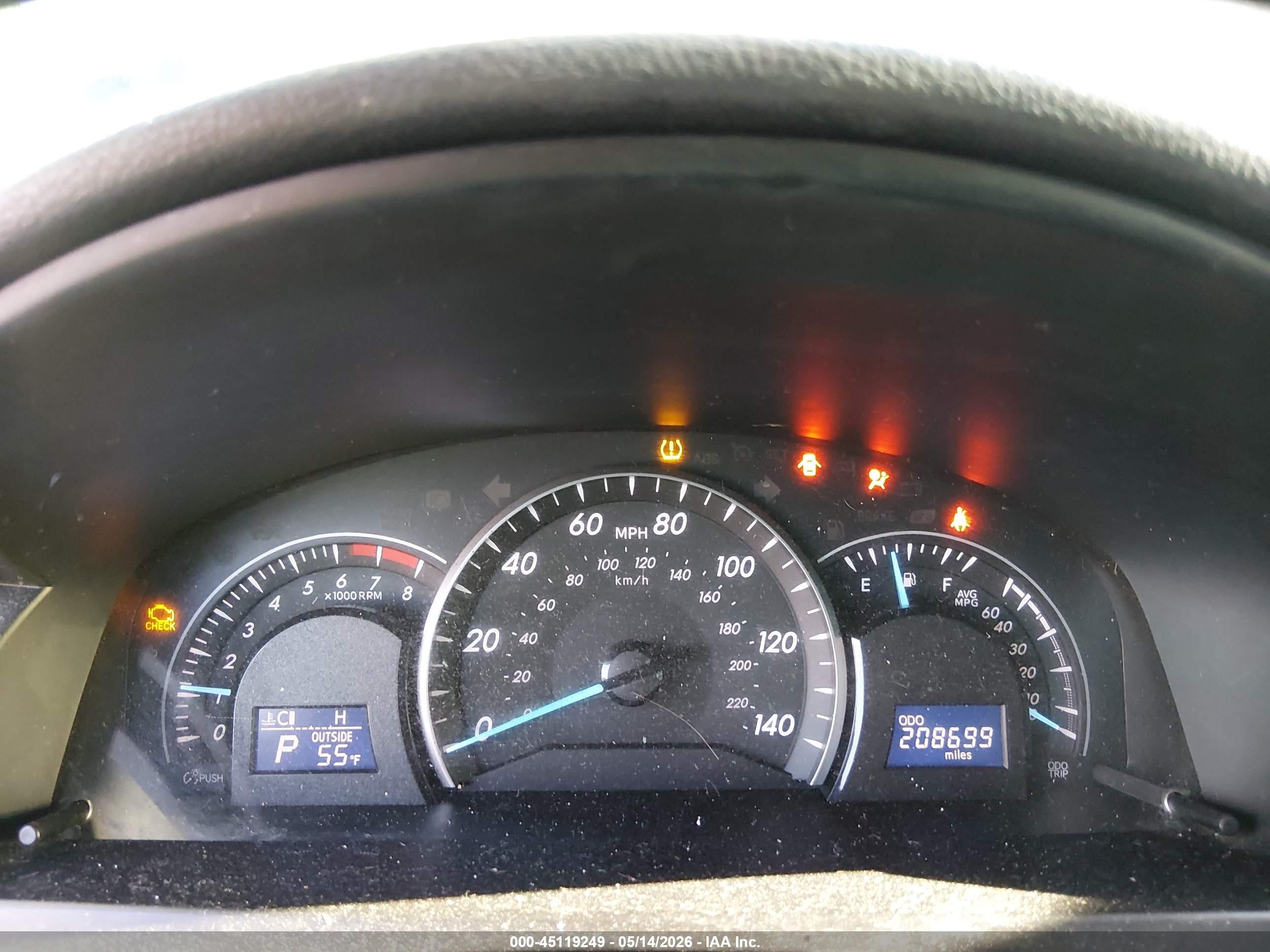 2015 Toyota Camry Le Черный vin: 4T4BF1FK7FR487884