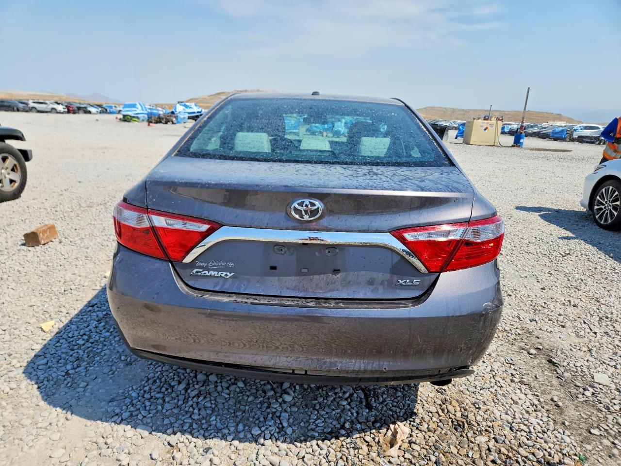 2015 Toyota Camry Xle Gray vin: 4T4BF1FK7FR490641