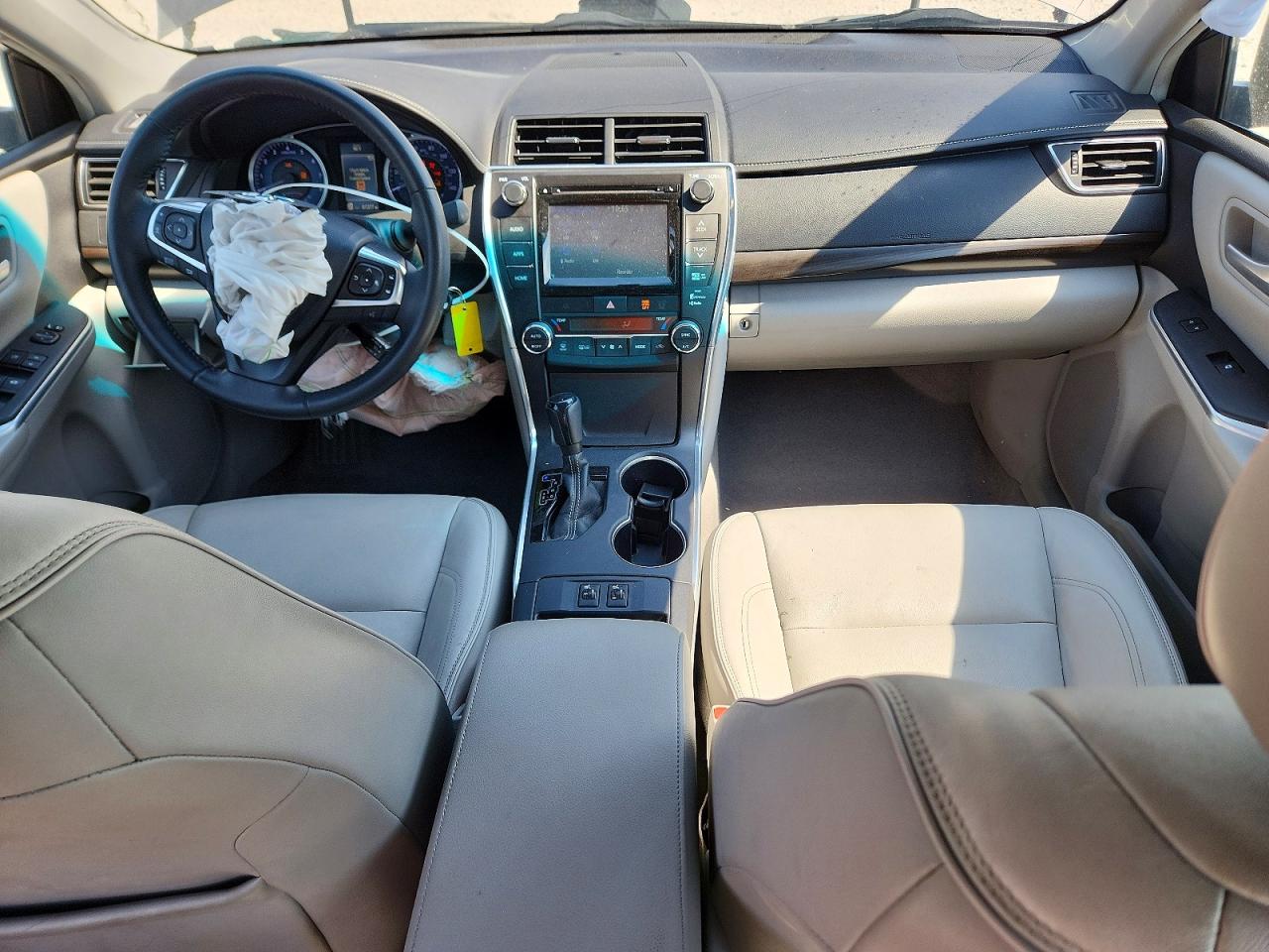 2015 Toyota Camry Xle Gray vin: 4T4BF1FK7FR490641