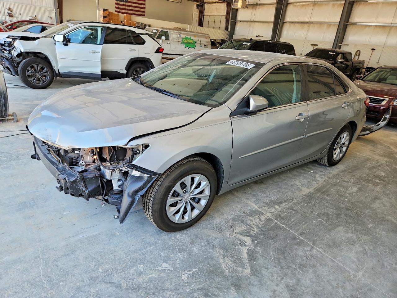 2015 Toyota Camry Le Silver vin: 4T4BF1FK7FR499503